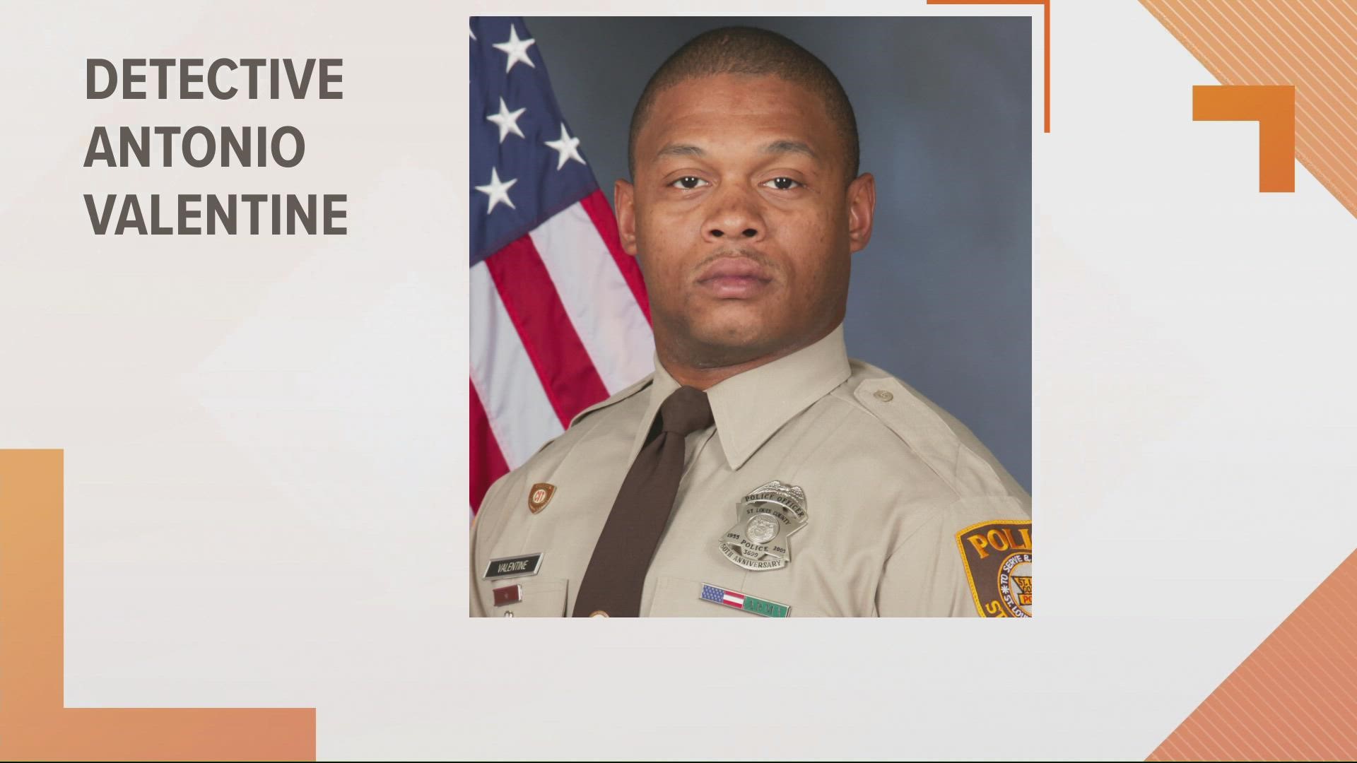 Detective Antonio Valentine died yesterday after a crash in St. Louis County involving the driver of a stolen car. More top headlines on 5 On Your Feed.