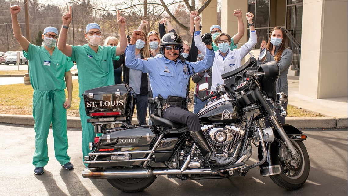 St. Louis police officer who had COVID-19 thanks hospital staff | ksdk.com