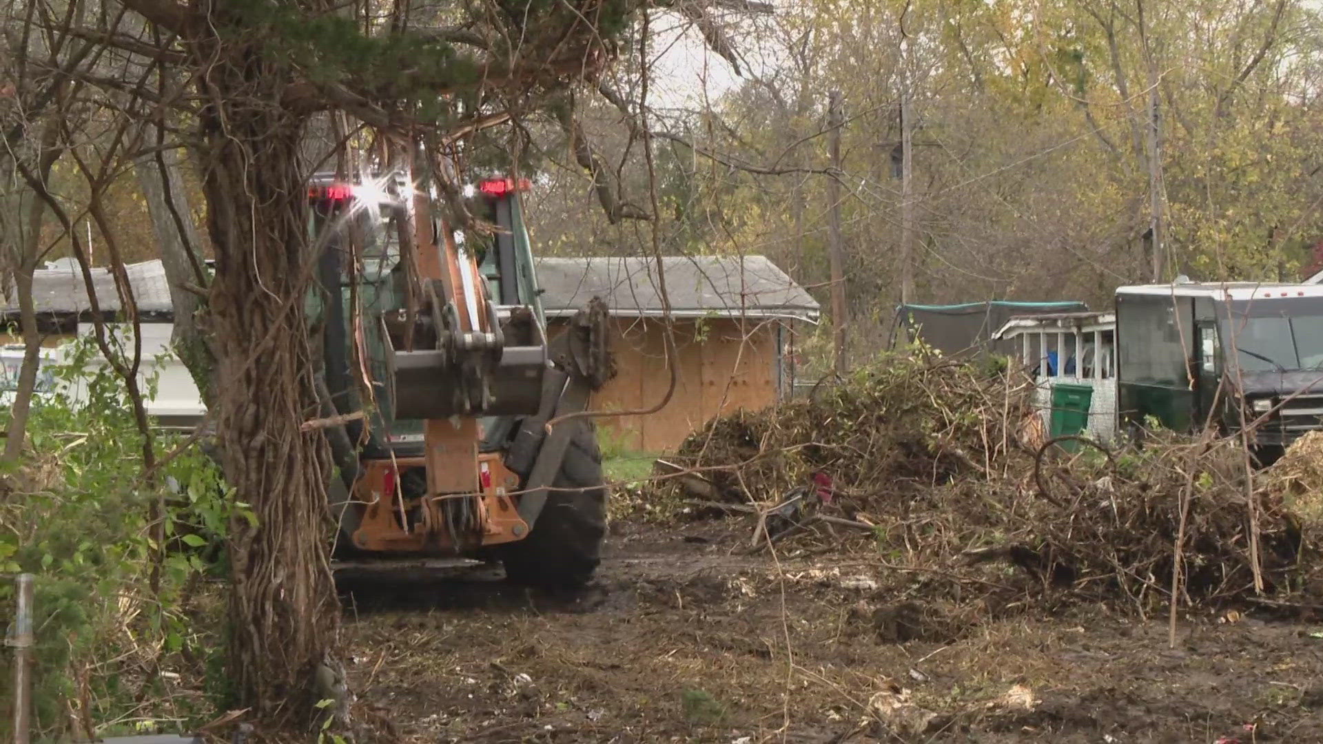 An effort to revitalize a Metro East community. The Urban League hosted a neighborhood cleanup in Cahokia Heights.