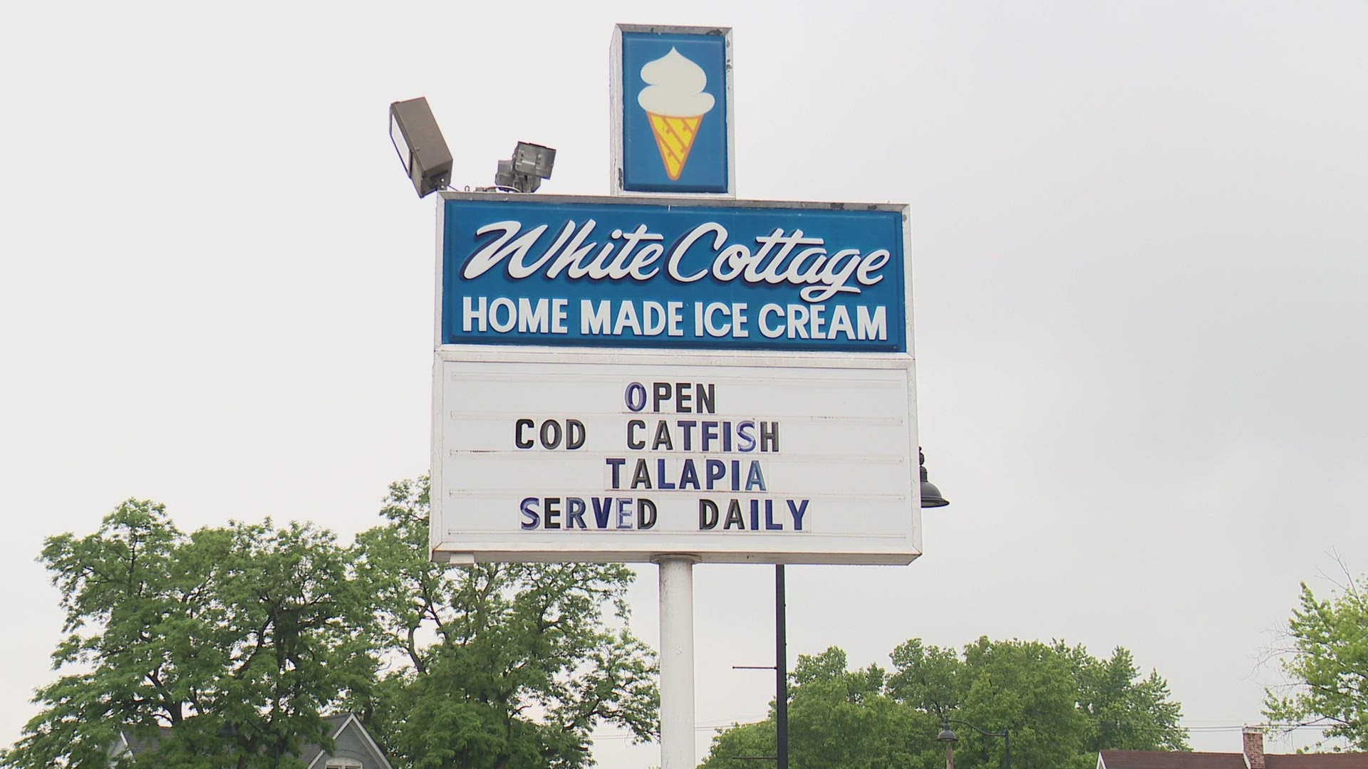 White Cottage not only has ice cream, but it offers sandwiches and delicious sides as well. Stop in seven days a week from 11 a.m. - 9 p.m.