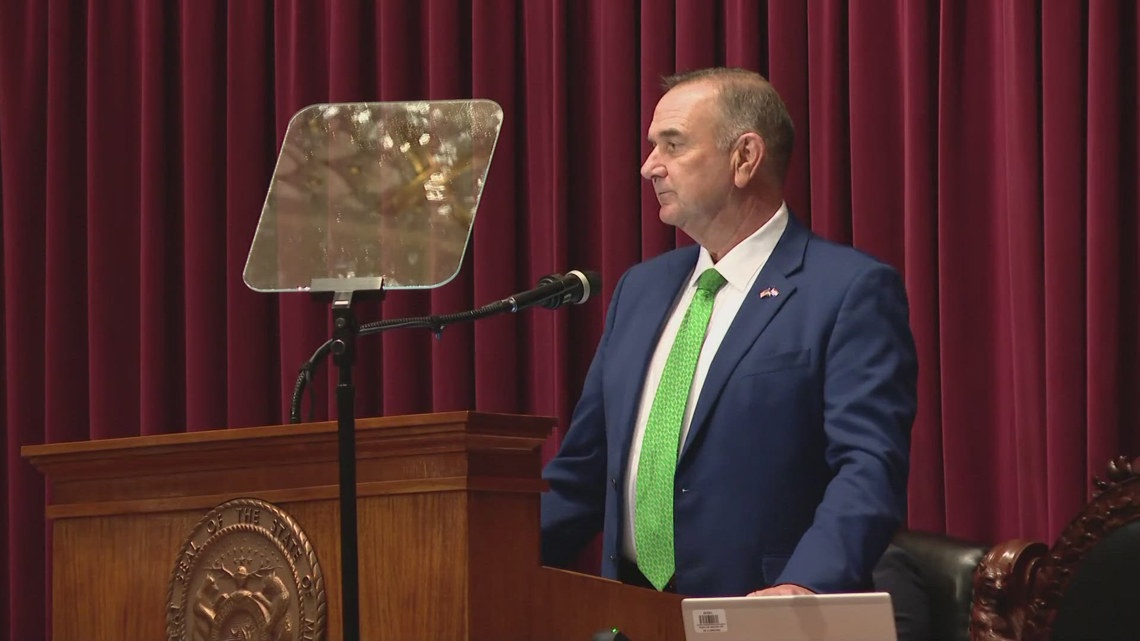Missouri Gov. Kehoe delivers State of the State address