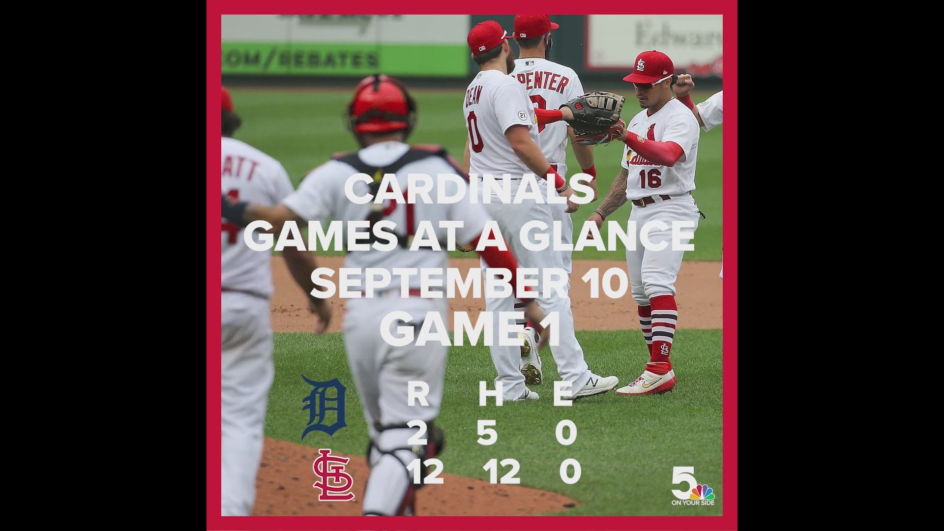 The Cardinals couldn't cap off the doubleheader sweep after blowing a late lead in Game 2.