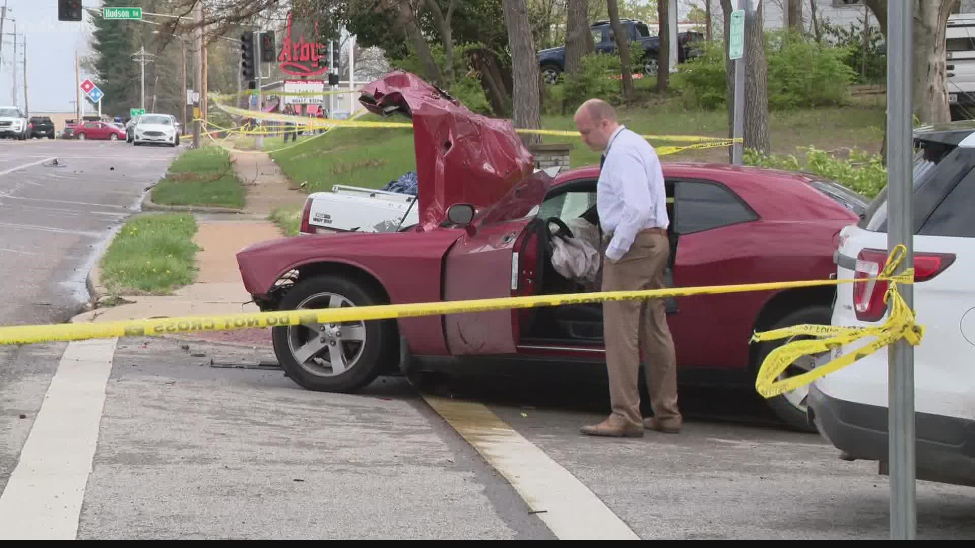 A mother and her 2-year-old son were seriously injured Friday morning after their car was involved in an accident with another vehicle in north St. Louis County.