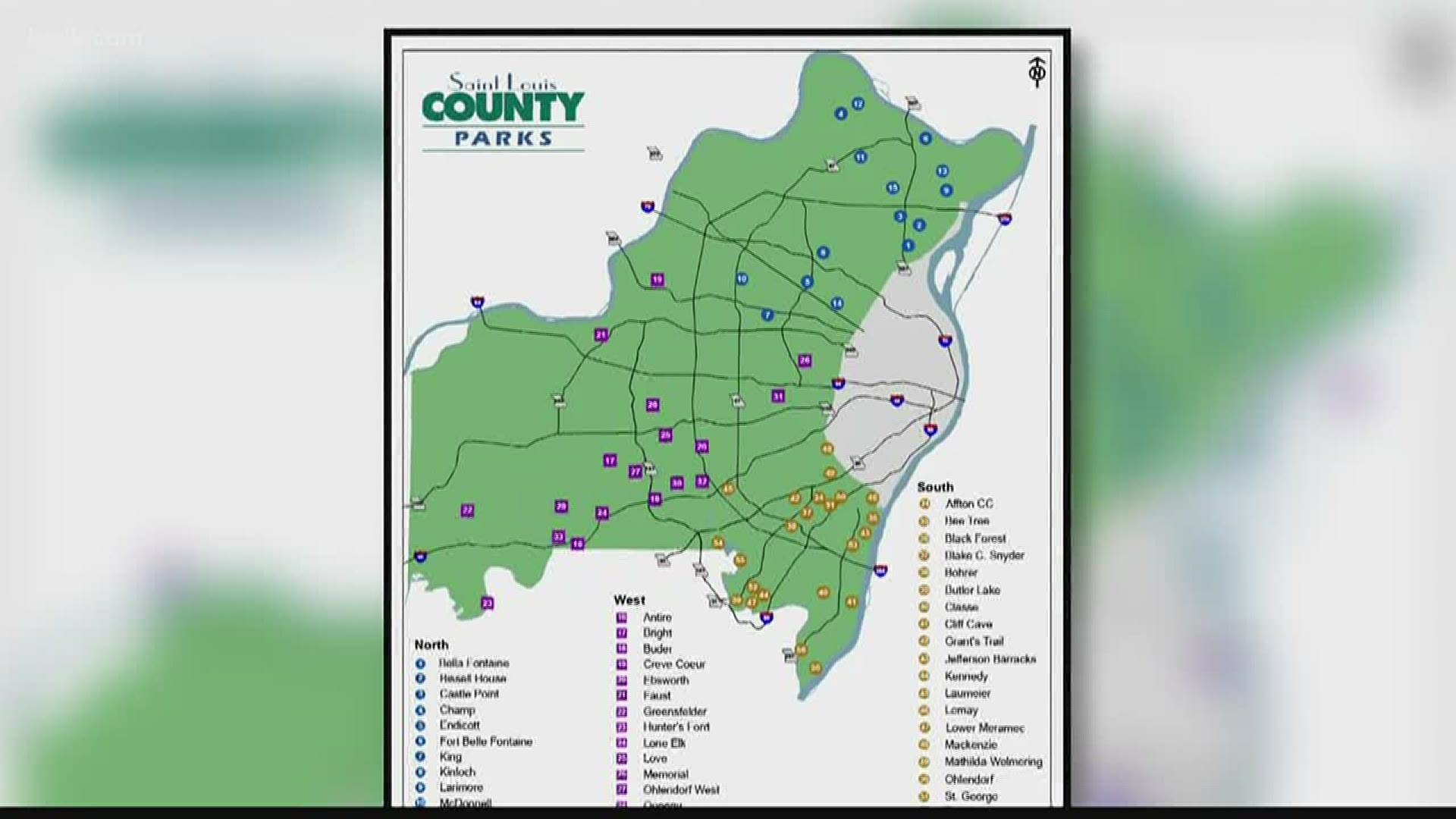 County parks have been closed since April 3