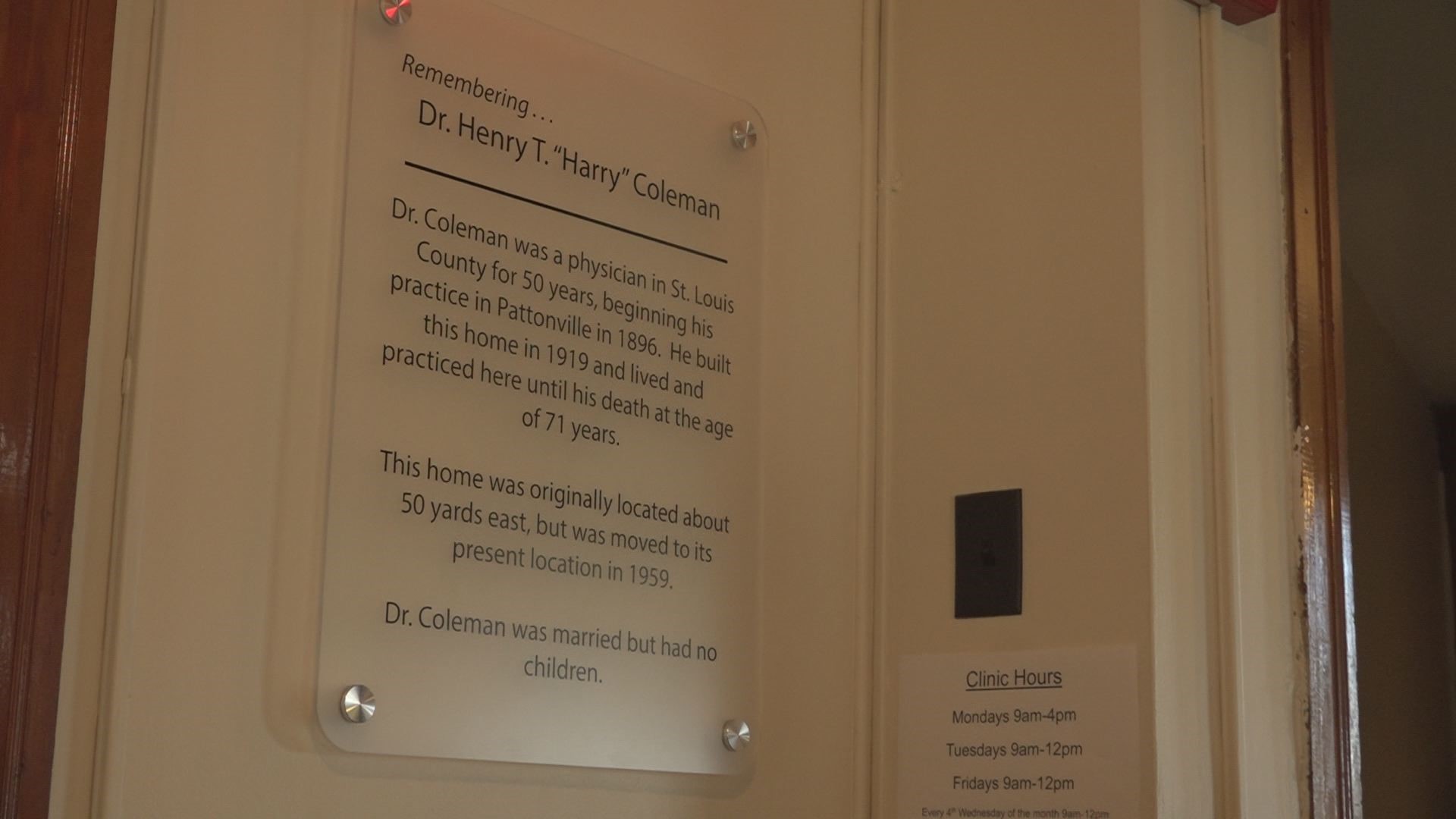 Community Connections Health Clinic is a home rooted in healthcare on St. Charles Rock Road. Dr. Henry Coleman was a physician in the area for 50 years