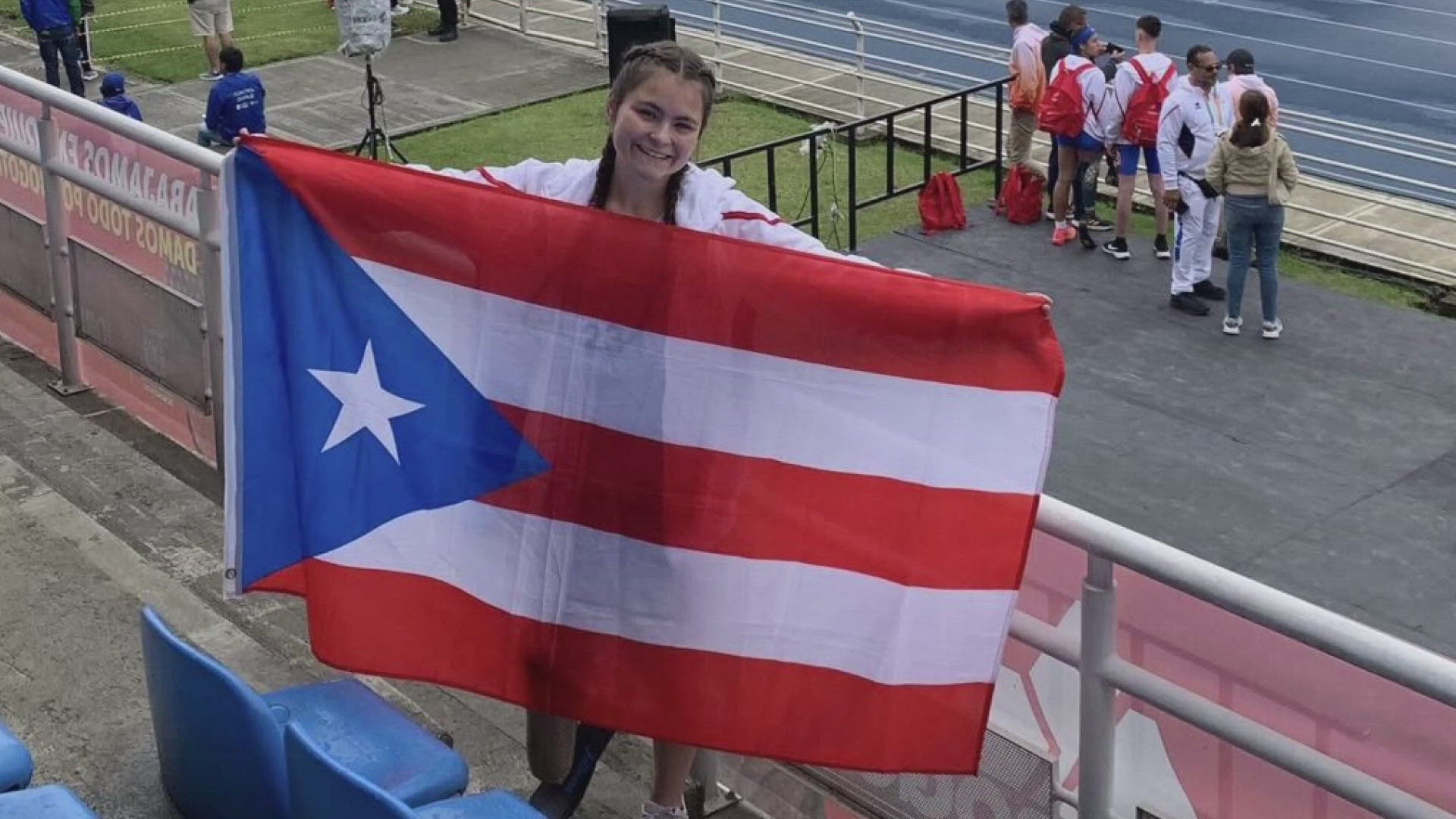 Liberty High School grad Amarais Vazquez will compete with Team Puerto Rico in the Paralympic Games. She'll compete in the 100-meter, 200-meter and long jump events.