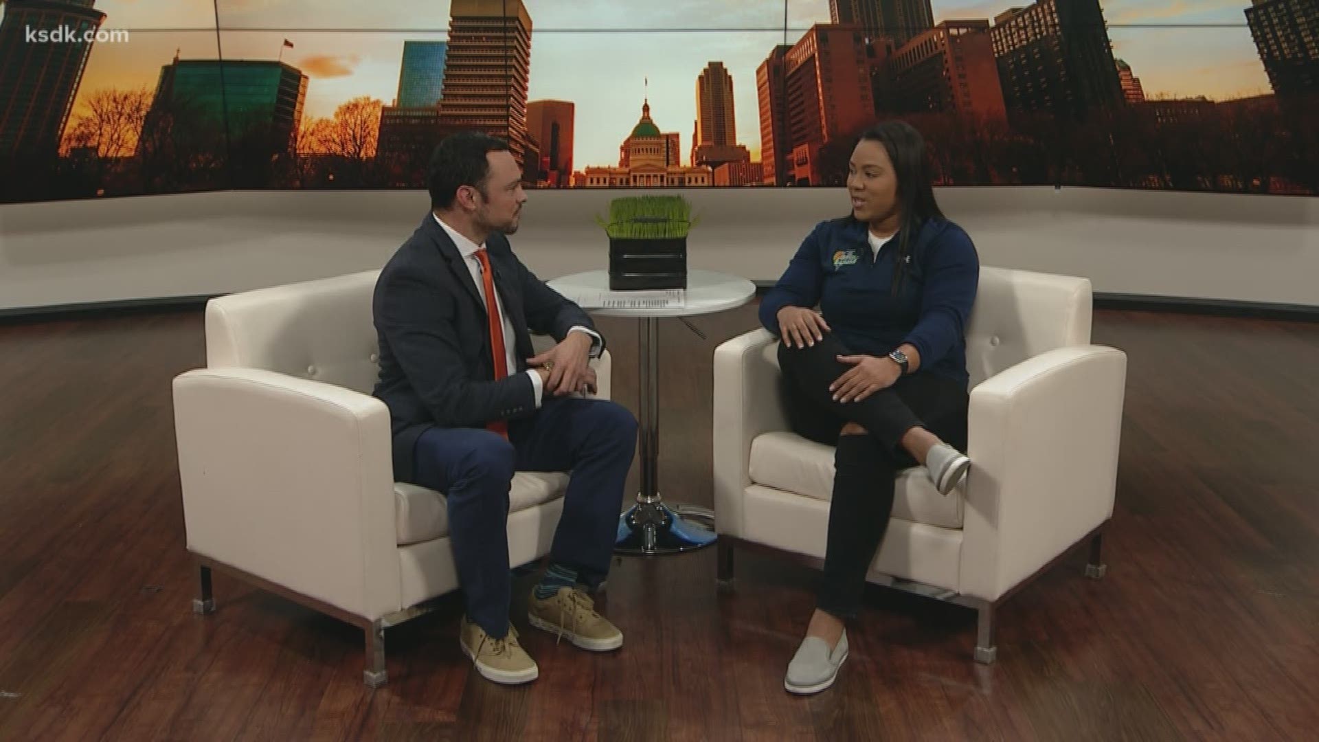 Khalia Collier sat down with Anthony Slaughter with some insight on the St. Louis Surge basketball team.