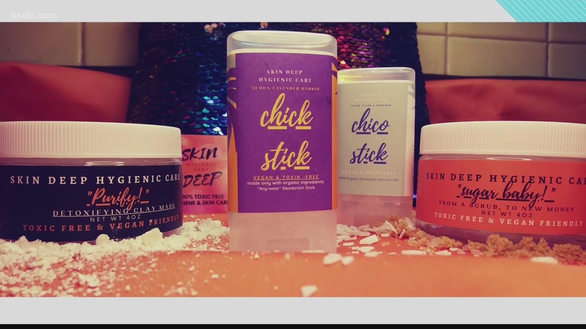 Conventional deodorants weren’t working for this St. Louis woman, so she created her own brand using natural ingredients and a detox system.
