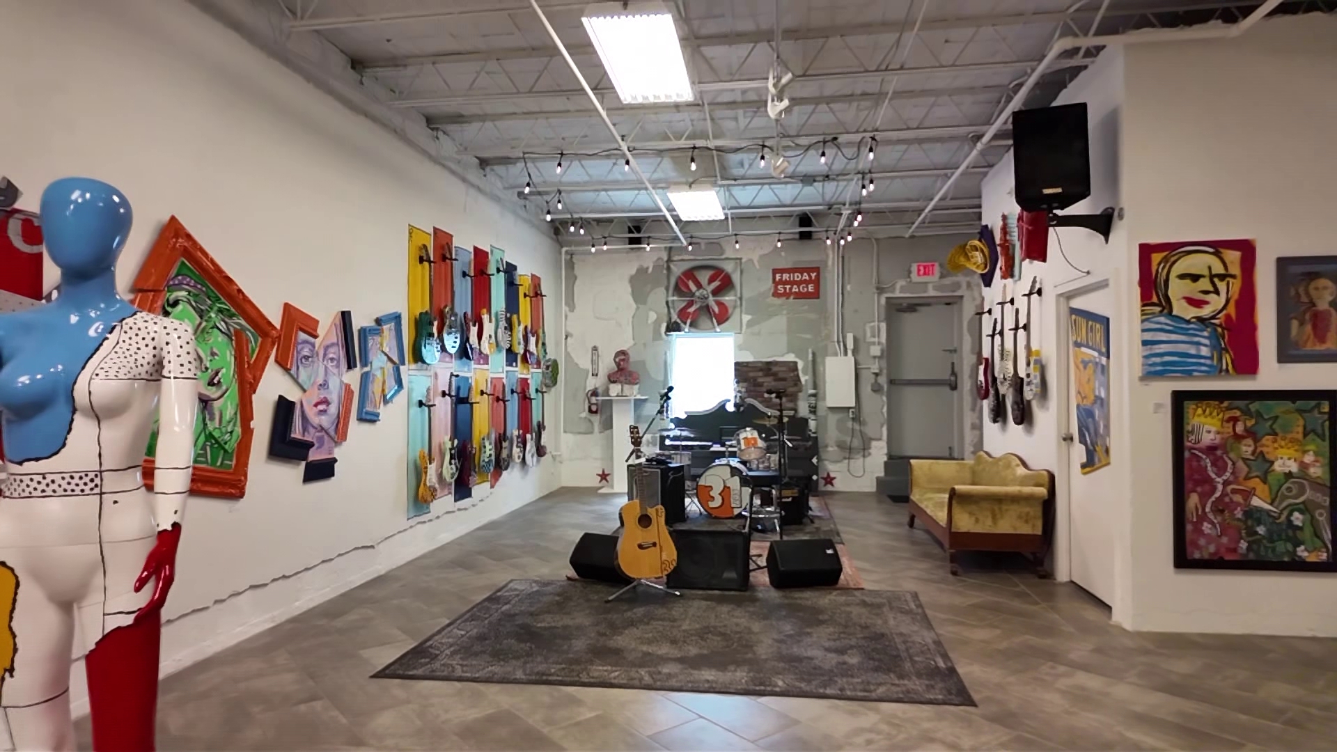 Jared Minnick created 31art Gallery to give back to the St. Louis art scene. The gallery is packed with color and creativity, from the walls to the restrooms.