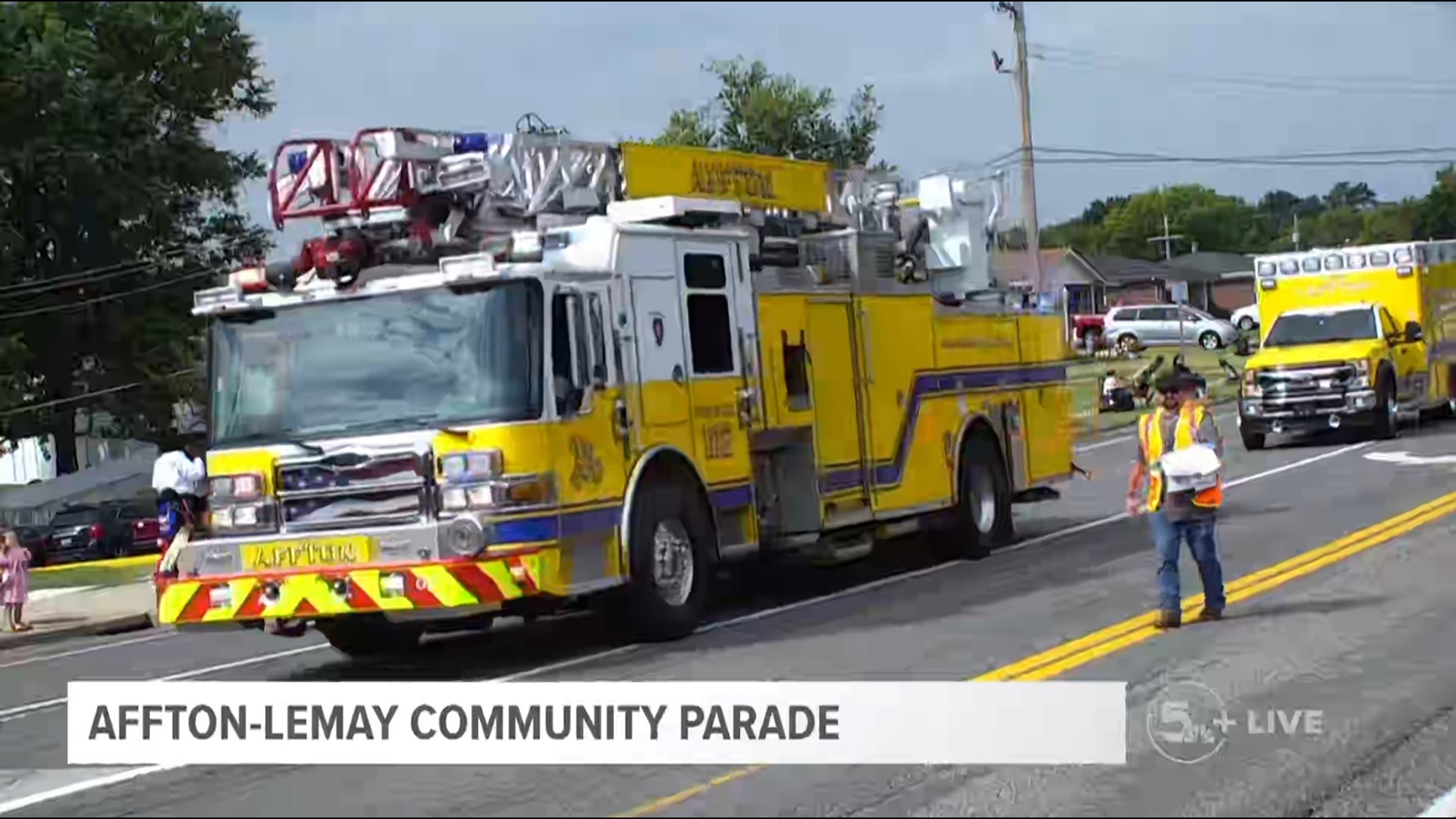 Replay: The Affton-Lemay Community Parade was on Sept. 16, 2023. Watch the 5 On Your Side Storm Tracker and the floats in the parade.