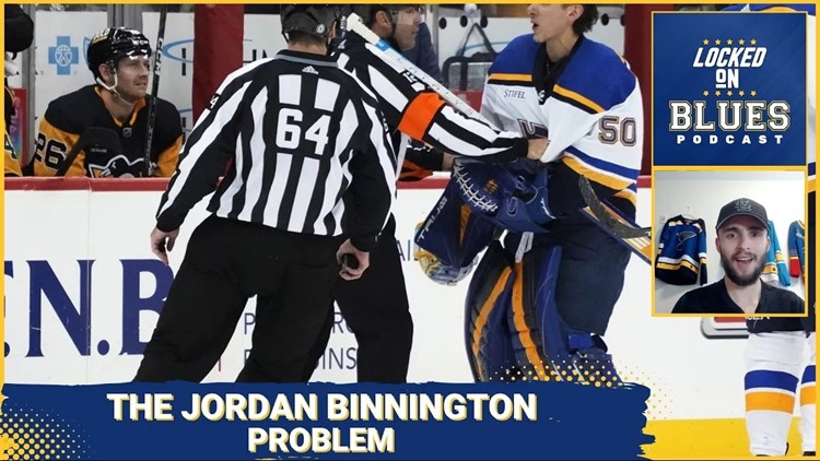 The problem with Jordan Binnington... | Locked On Blues