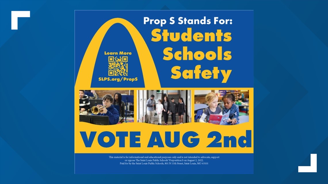 St. Louis school leaders asking voters to approve Proposition S - Vimarsana News