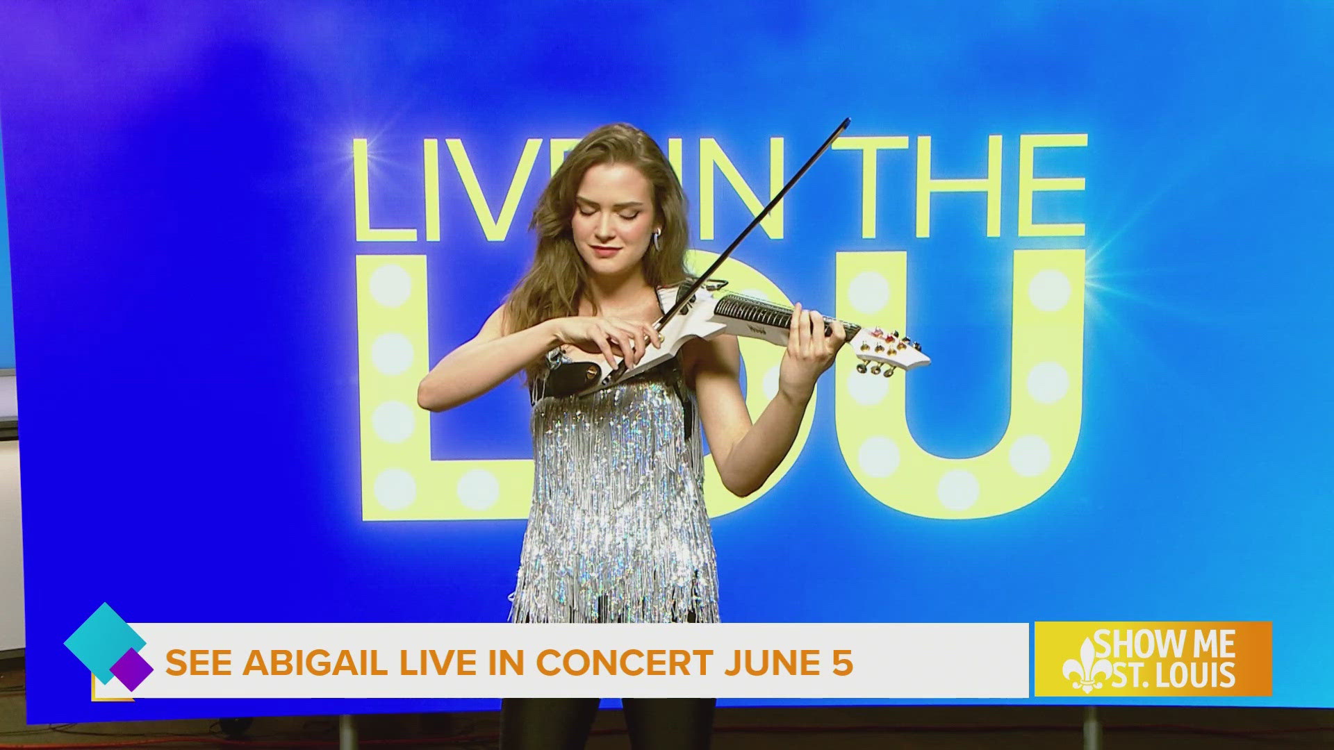 Abigail will perform live at the Sheldon Concert Hall on June 5 with the St. Louis Symphony Orchestra.