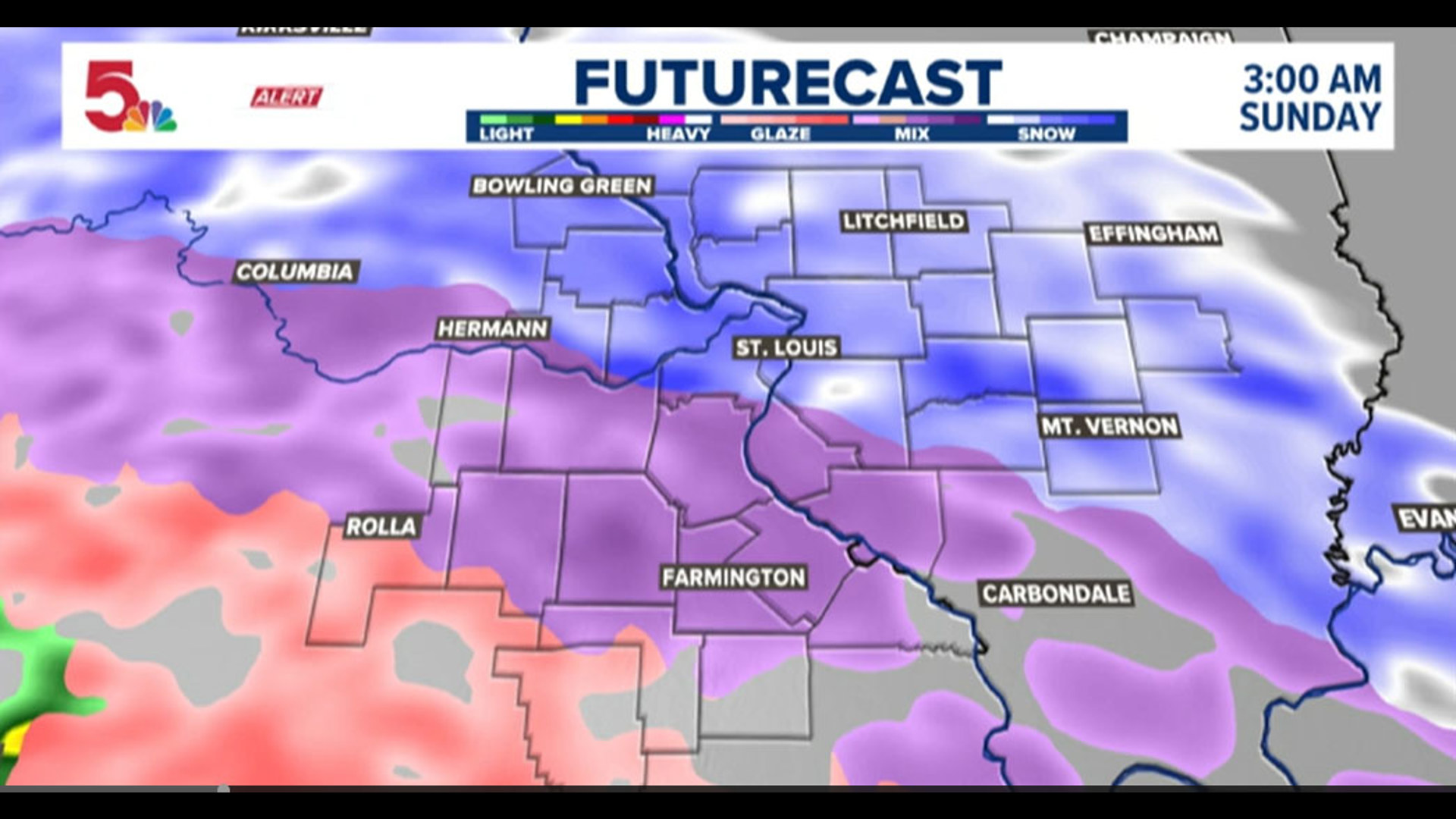 Heavy snow and icy mix to create hazardous road conditions in St. Louis ...