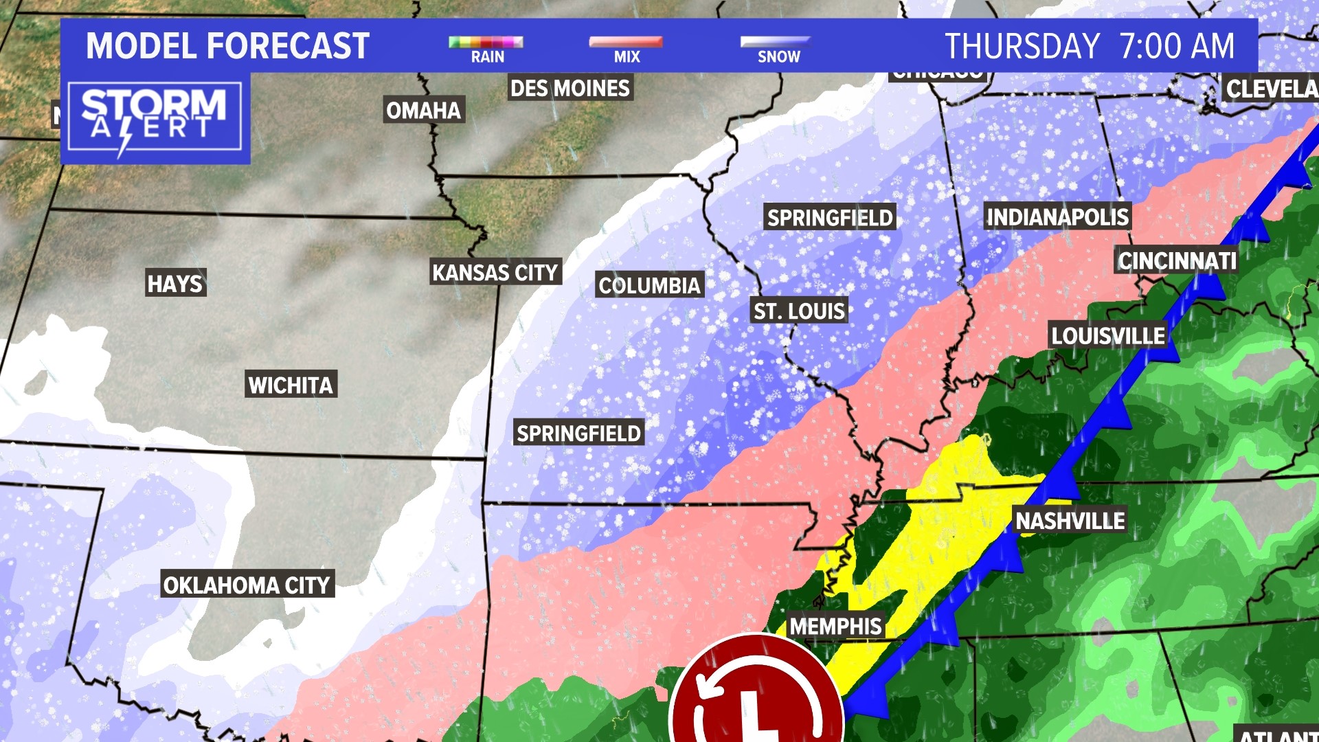 Winter storm to impact the Midwest this Wednesday | ksdk.com