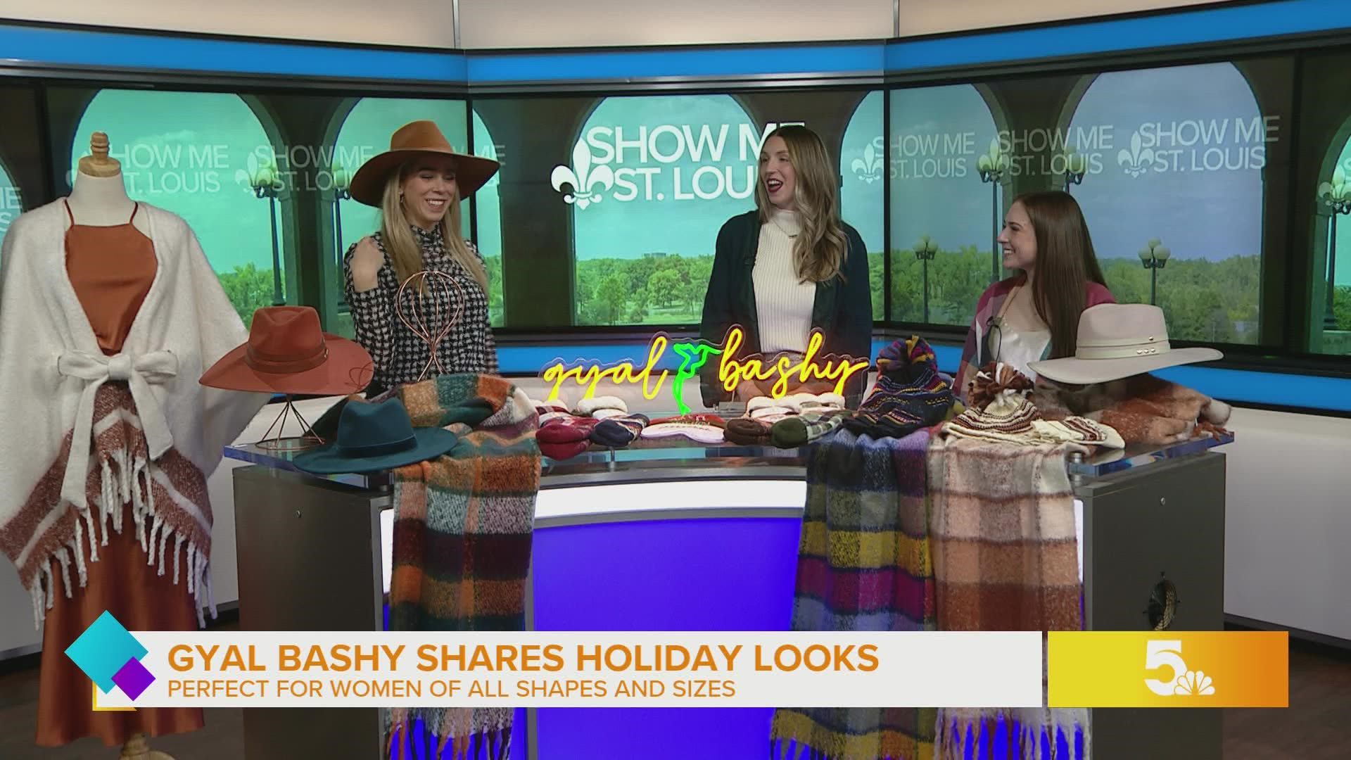 Monday Morning, Connie Bourgeouis, and Nicolette Leslie of Gyal Bashy joined Mary in studio to share wardrobe ideas and holiday accessories.