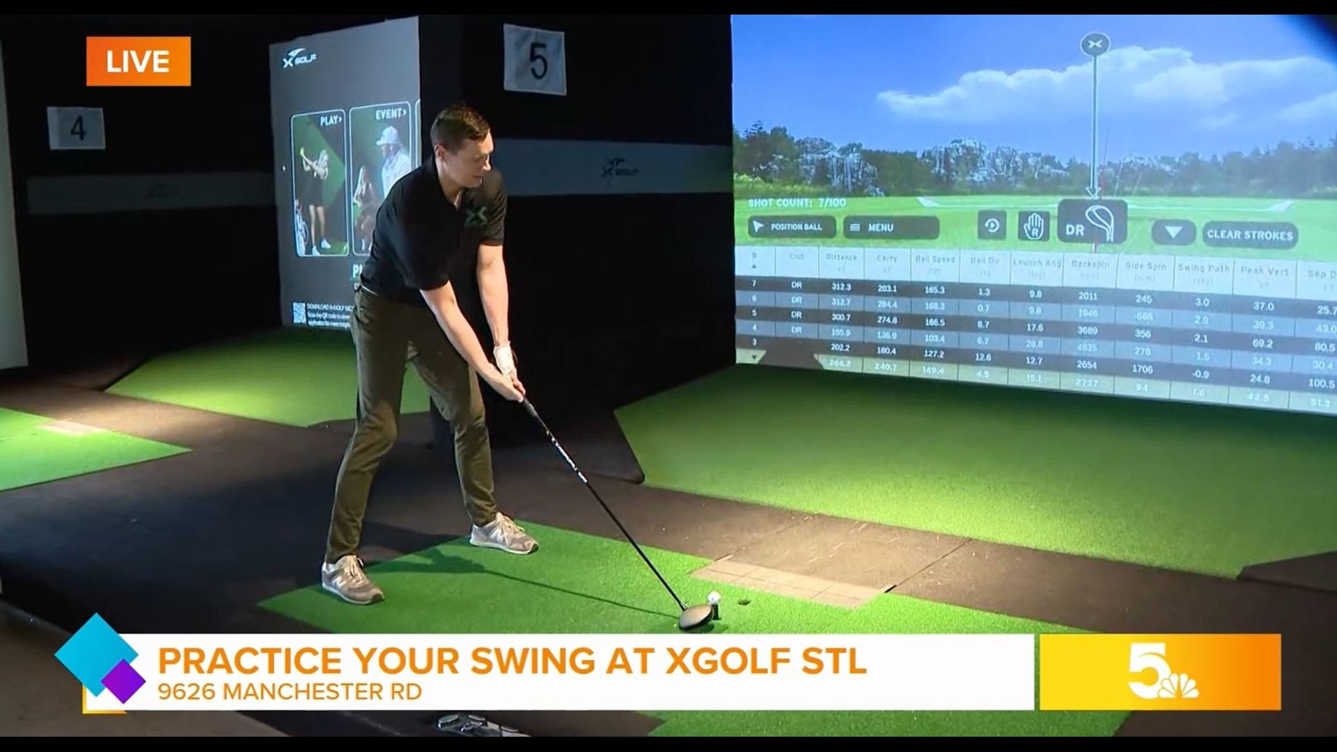 XGolf, high tech golf simulation center, opens new location