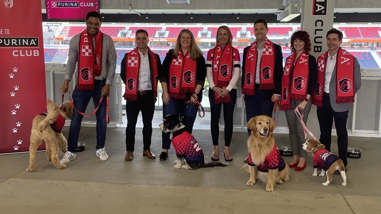 Dog-friendly area opens at St. Louis CITY SC's stadium