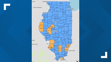 3 Metro East counties on Illinois health department warning list