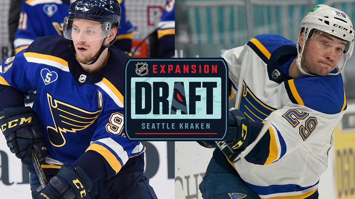 Who did the Seattle Kraken select in the NHL expansion draft