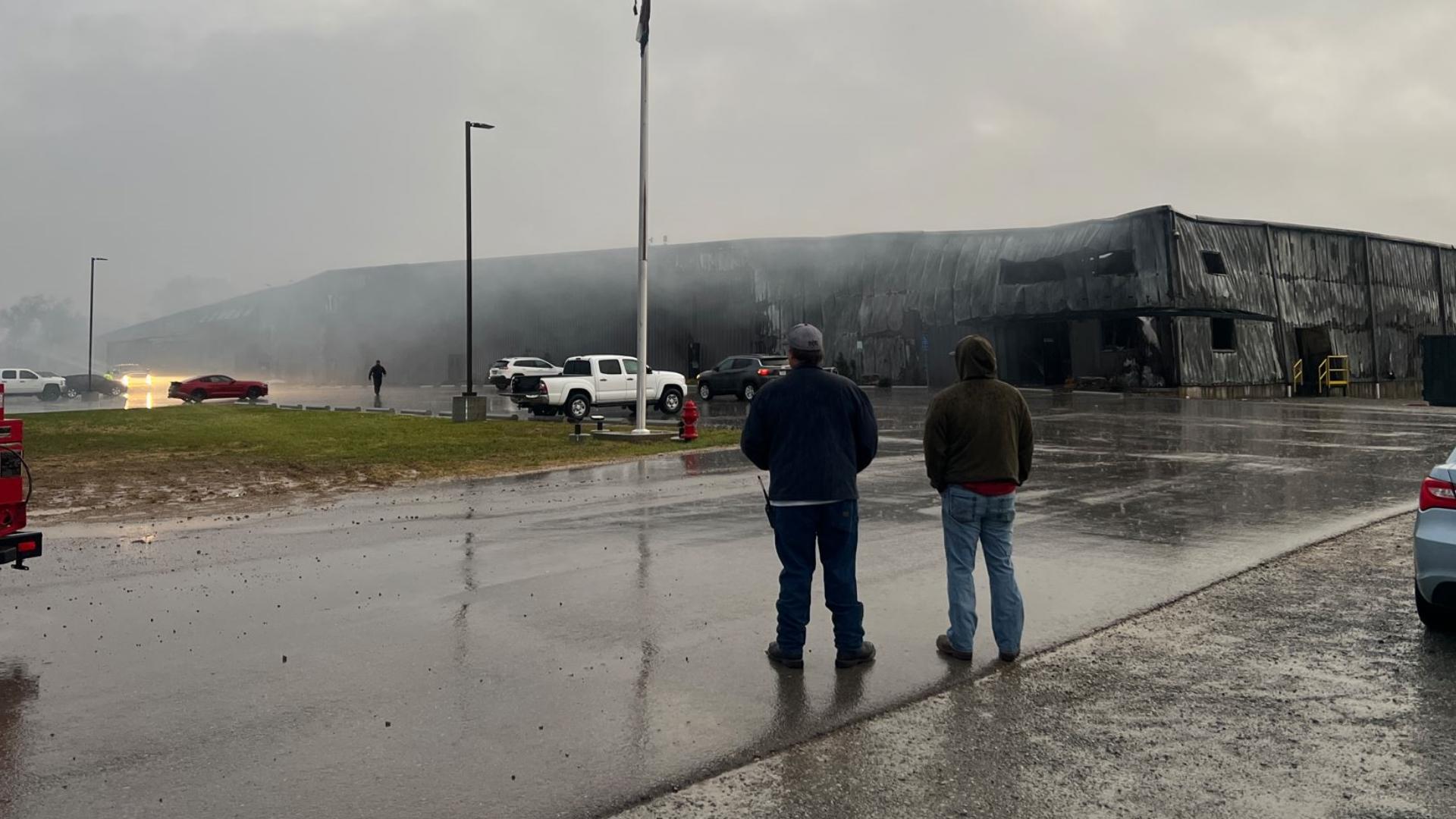 A company spokesperson also said that using water from the Village Creek is not recommended while testing is being done, after dead fish were found Friday.