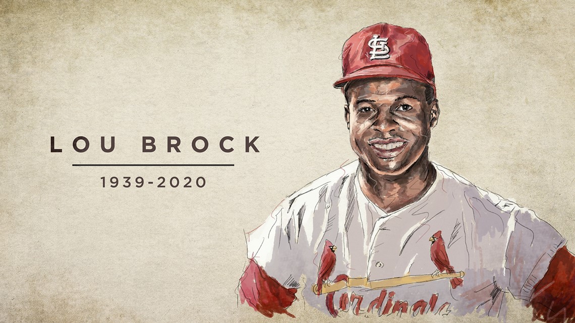 St. Louis Cardinals Lou Brock, 1967 World Series Sports