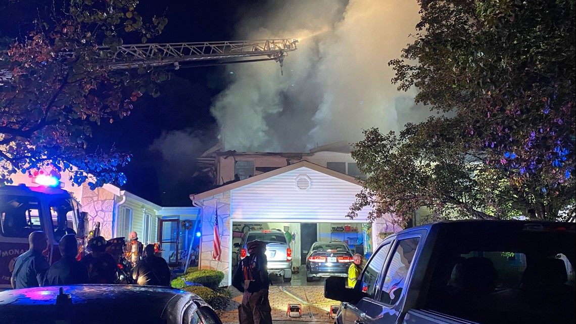 Chesterfield house fire: Elderly couple, daughter escape | ksdk.com