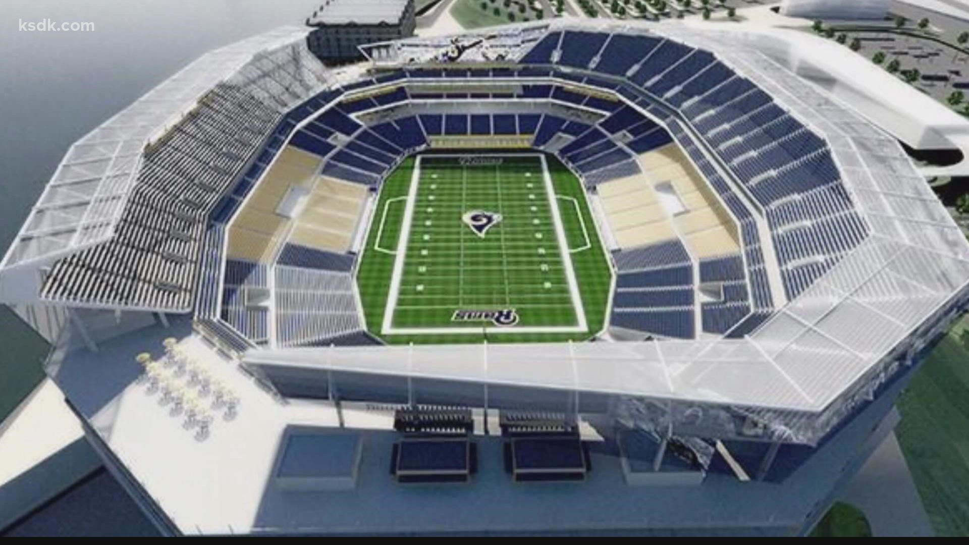 The lawsuit was filed in 2017 after the Rams moved to Los Angeles. An expansion team was not considered as compensation for St. Louis, sources said.