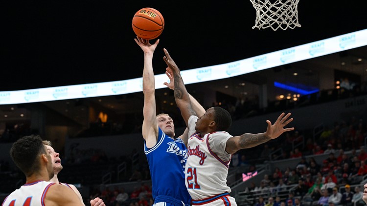 DeVries leads Drake past Bradley for MVC title, NCAA berth in Arch Madness finale