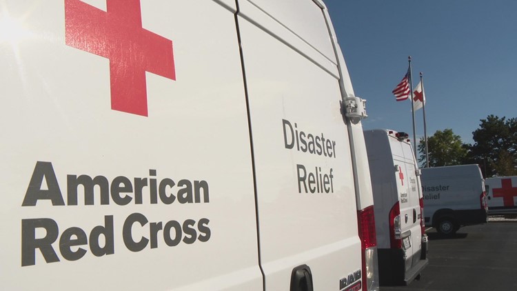 St. Louis Red Cross staff and volunteers staging in Florida ahead of Hurricane Ian