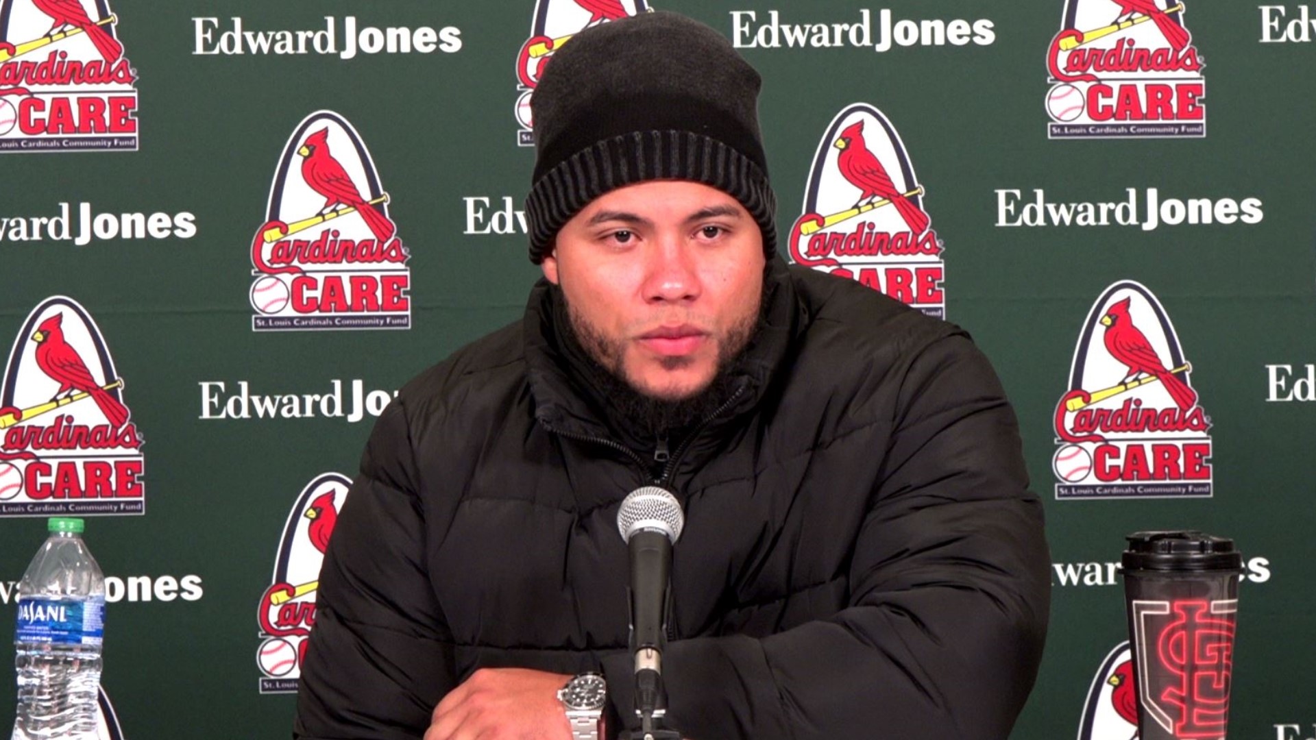 Willson Contreras said he was "excited" about the 2024 season with the St. Louis Cardinals. He also discussed the team's recent additions and Yadier Molina.