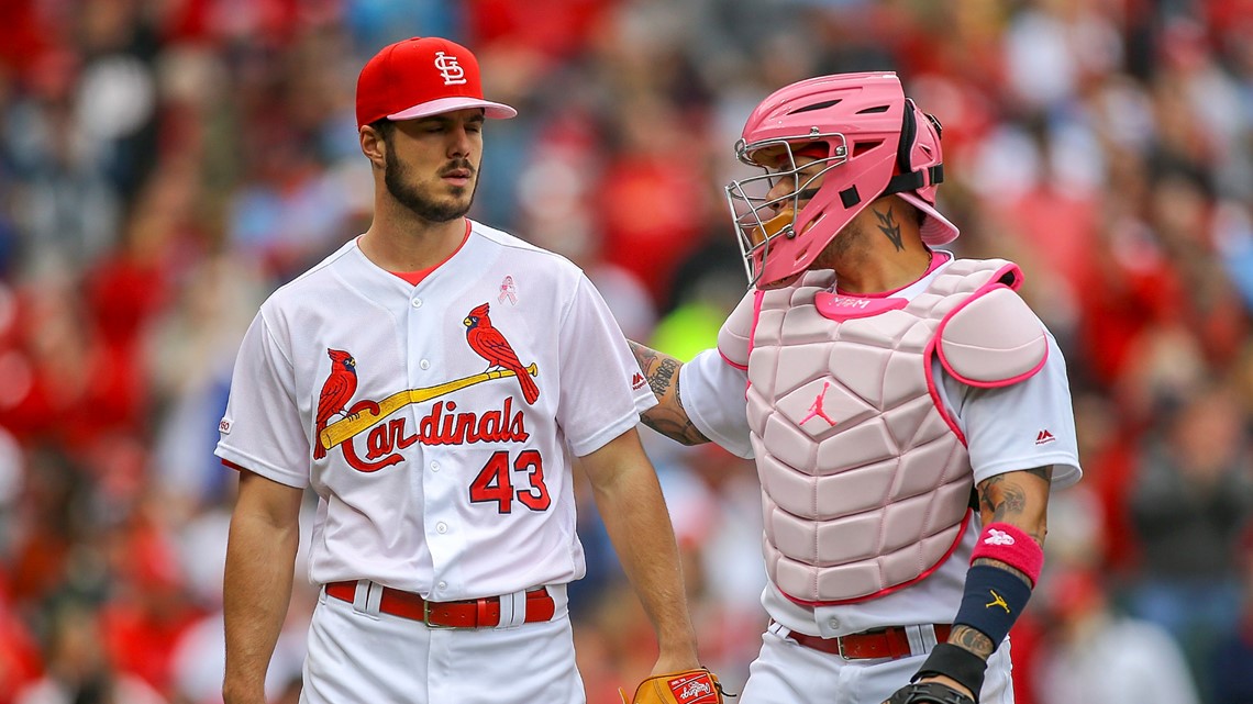 The Sporting News on X: Yadier Molina with a special Mother's Day