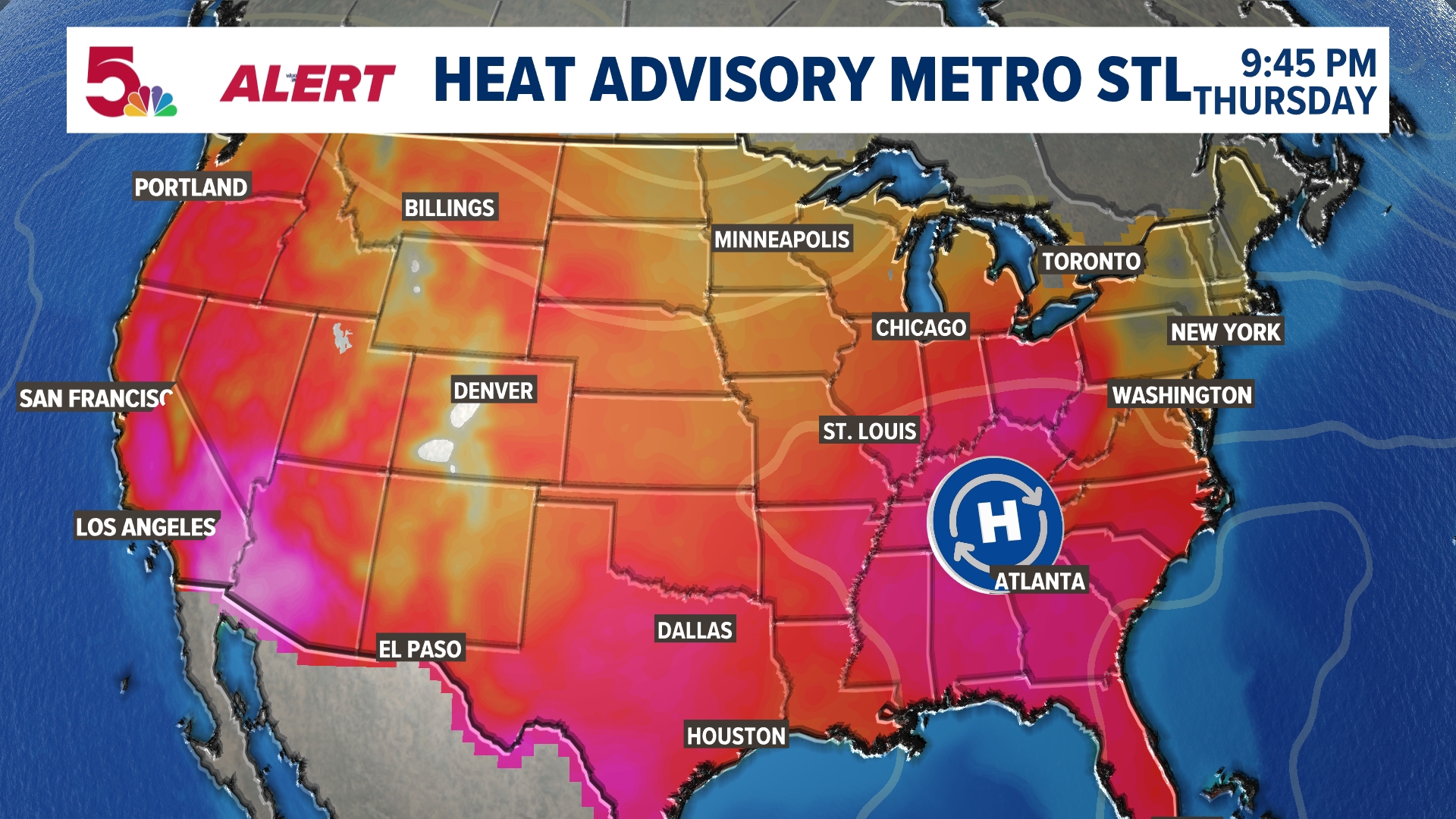 Heat dome moves over St. Louis this week | ksdk.com