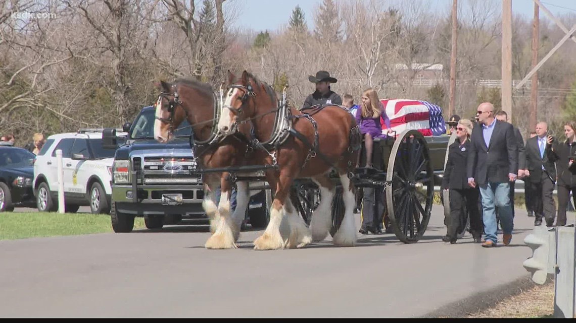 Funeral held for Bonne Terre police officer killed in shootout