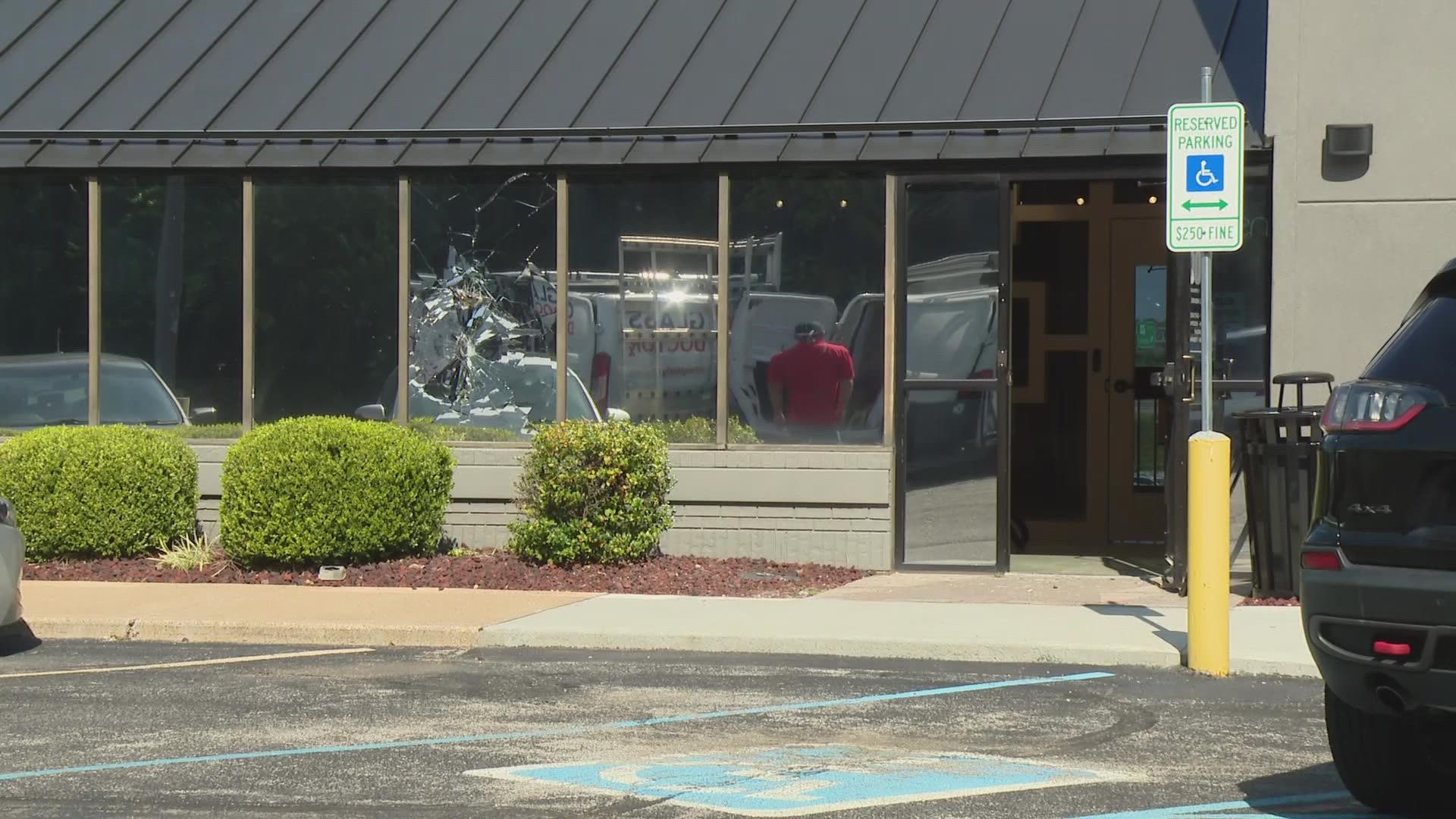 Two marijuana dispensaries were targeted in break-in attempts Thursday morning.