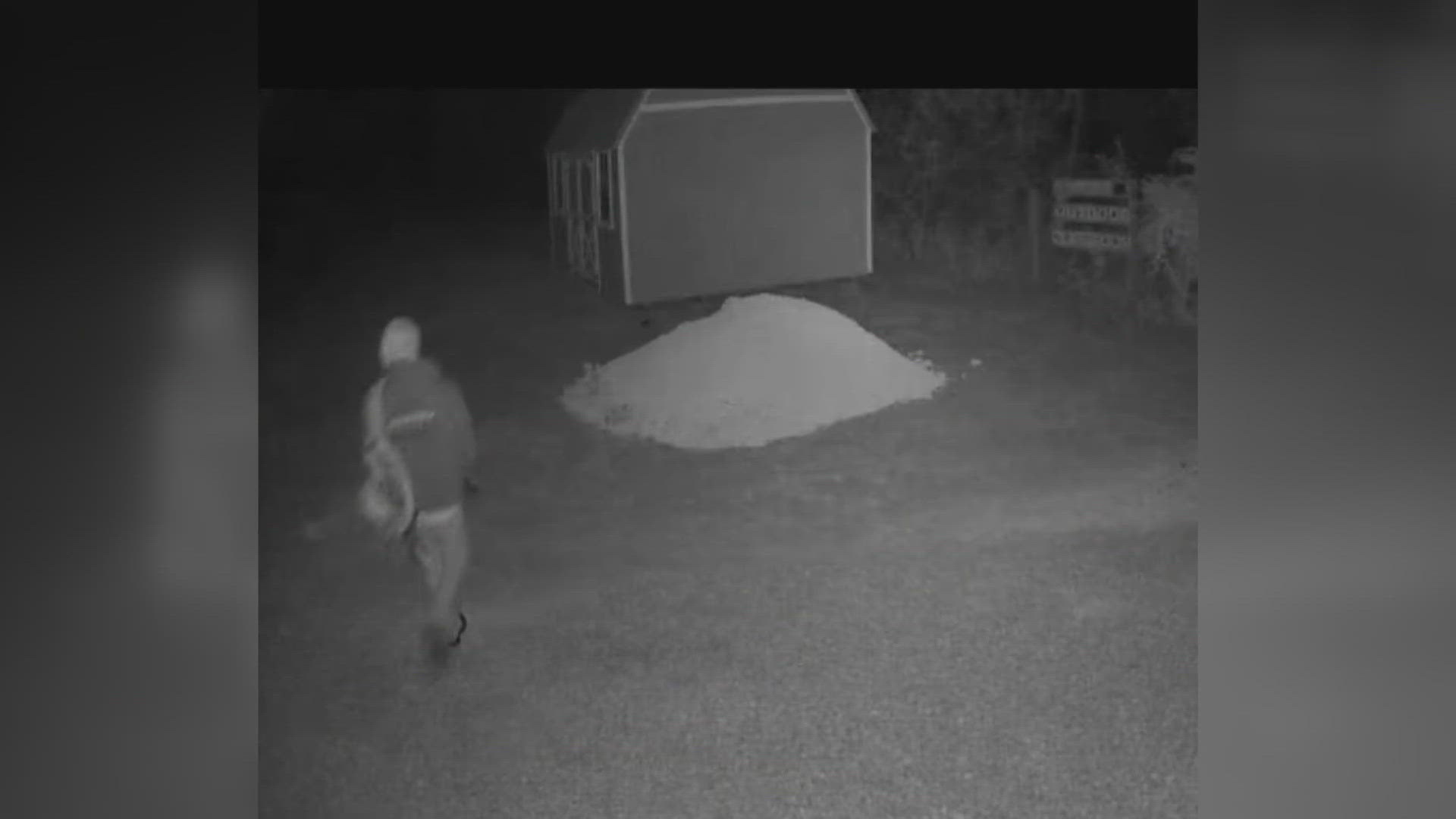 Despite the thefts being caught on camera, the Jefferson County Sheriff's Office hasn't nailed down a suspect and is asking anyone with information to come forward.