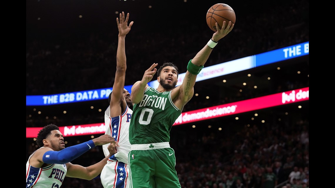 Jayson Tatum sets record with 55 points to lead Team Giannis to
