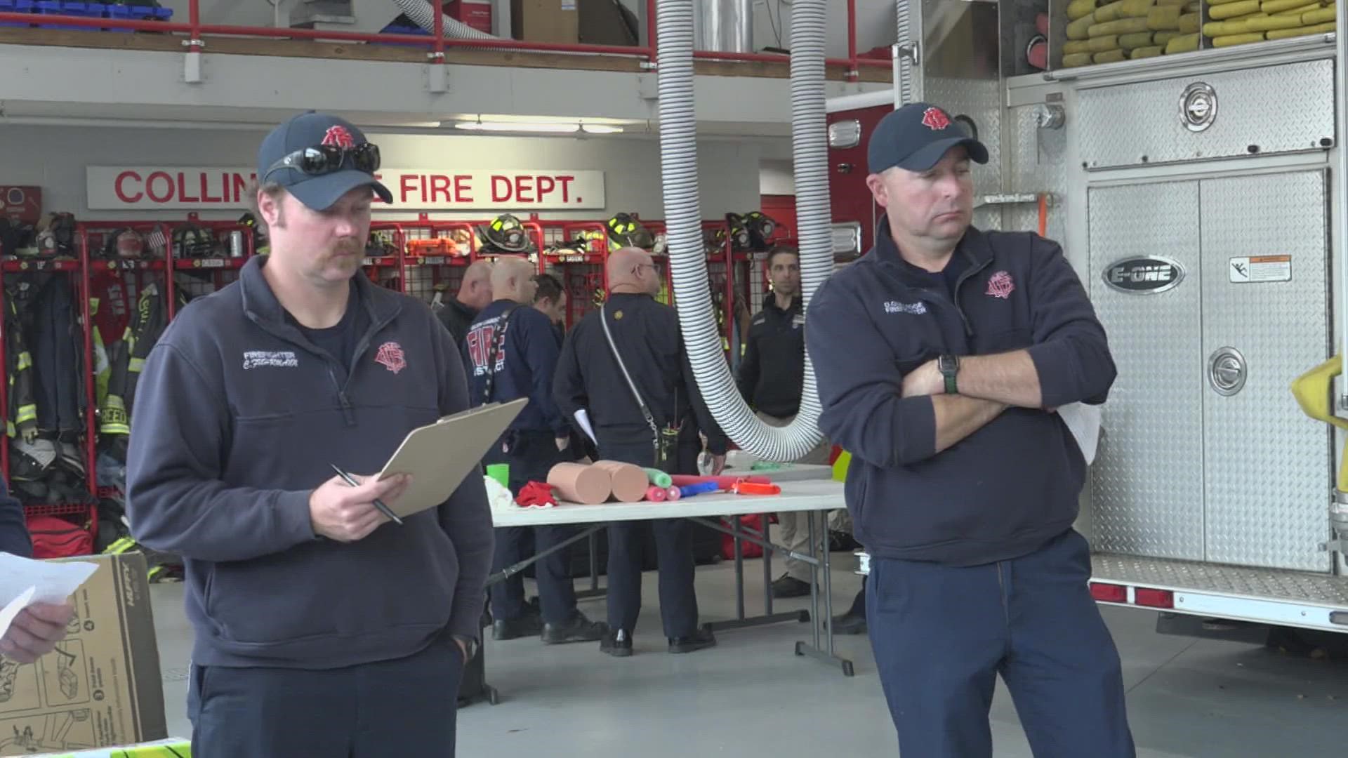 In light of recent school shootings across the country and in St. Louis, the Collinsville Fire Department hosted a mass casualty response training starting Monday.