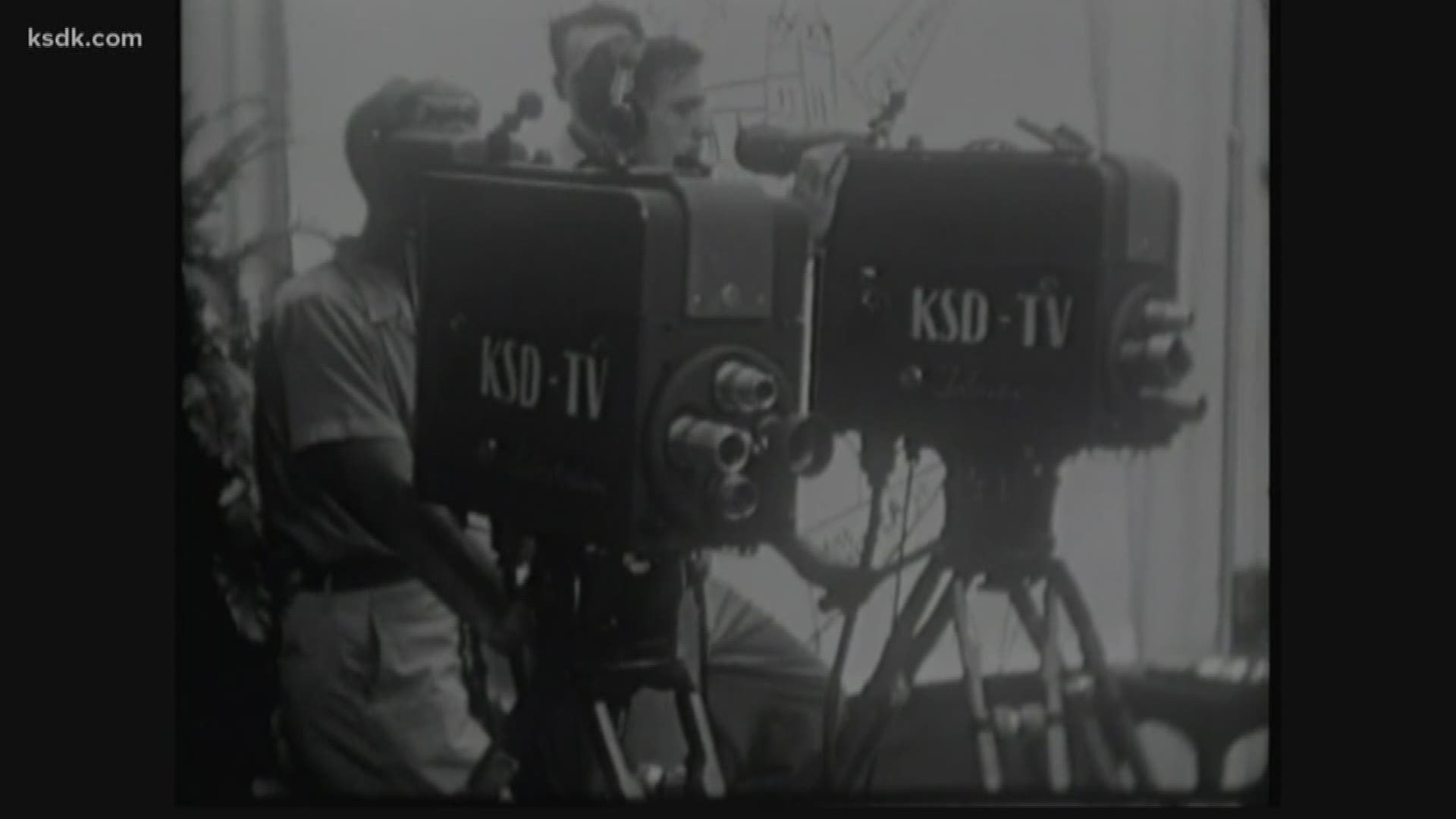 The station was known as KSD the day it signed on the air in St. Louis, and there were only four television sets in the entire viewing area
