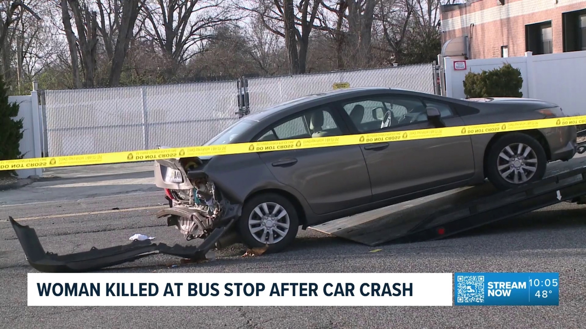 Woman standing near bus stop killed in St. Louis County crash | ksdk.com