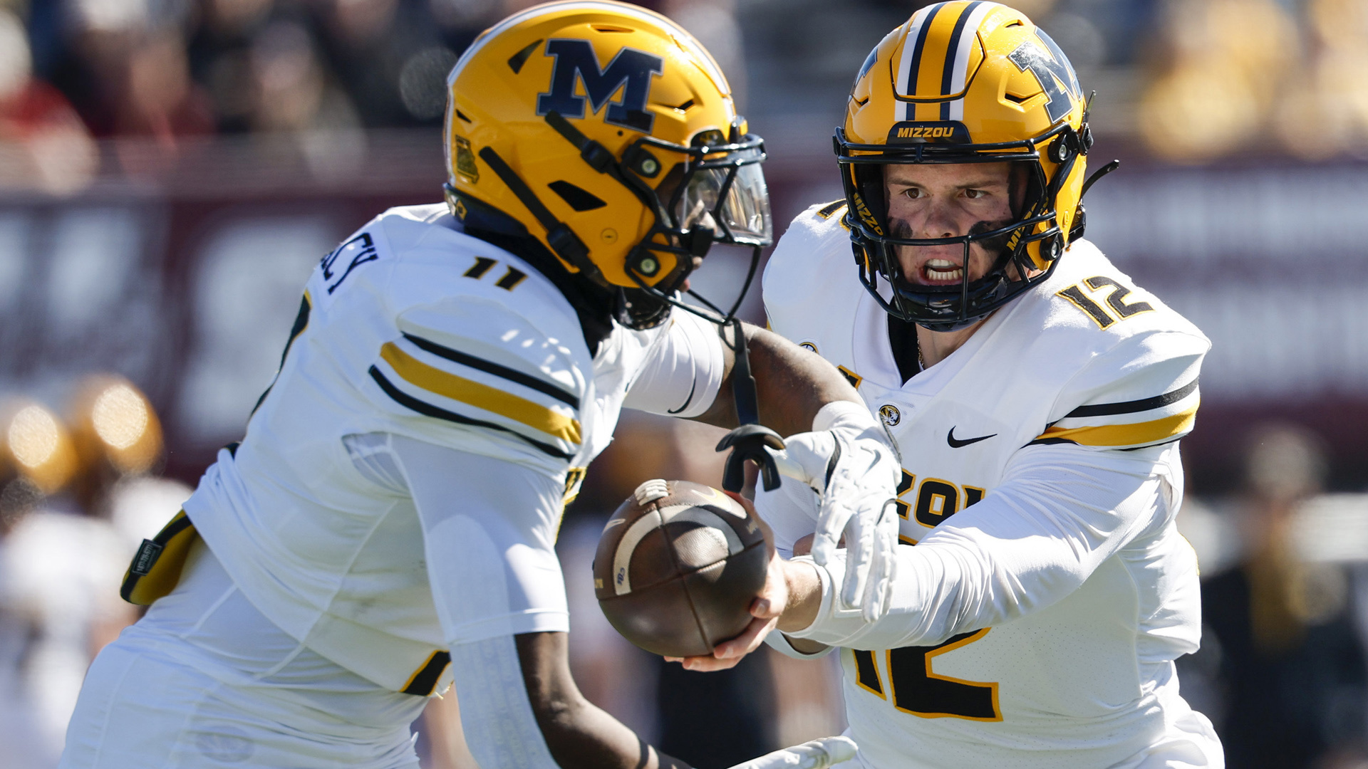 Brady Cook completed 14 of 19 passes for 219 yards and two touchdowns in three quarters and the Missouri Tigers went on to beat Massachusetts 45-3 on Saturday.