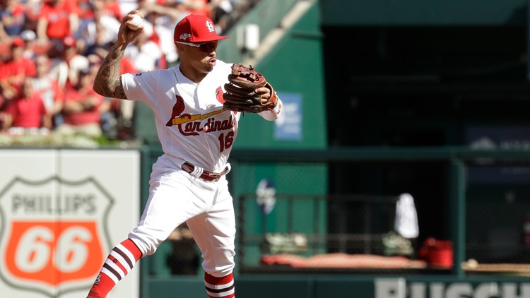 Cardinals Authentics: Game Worn Kolten Wong Turn Back the Clock Jersey and  Cap