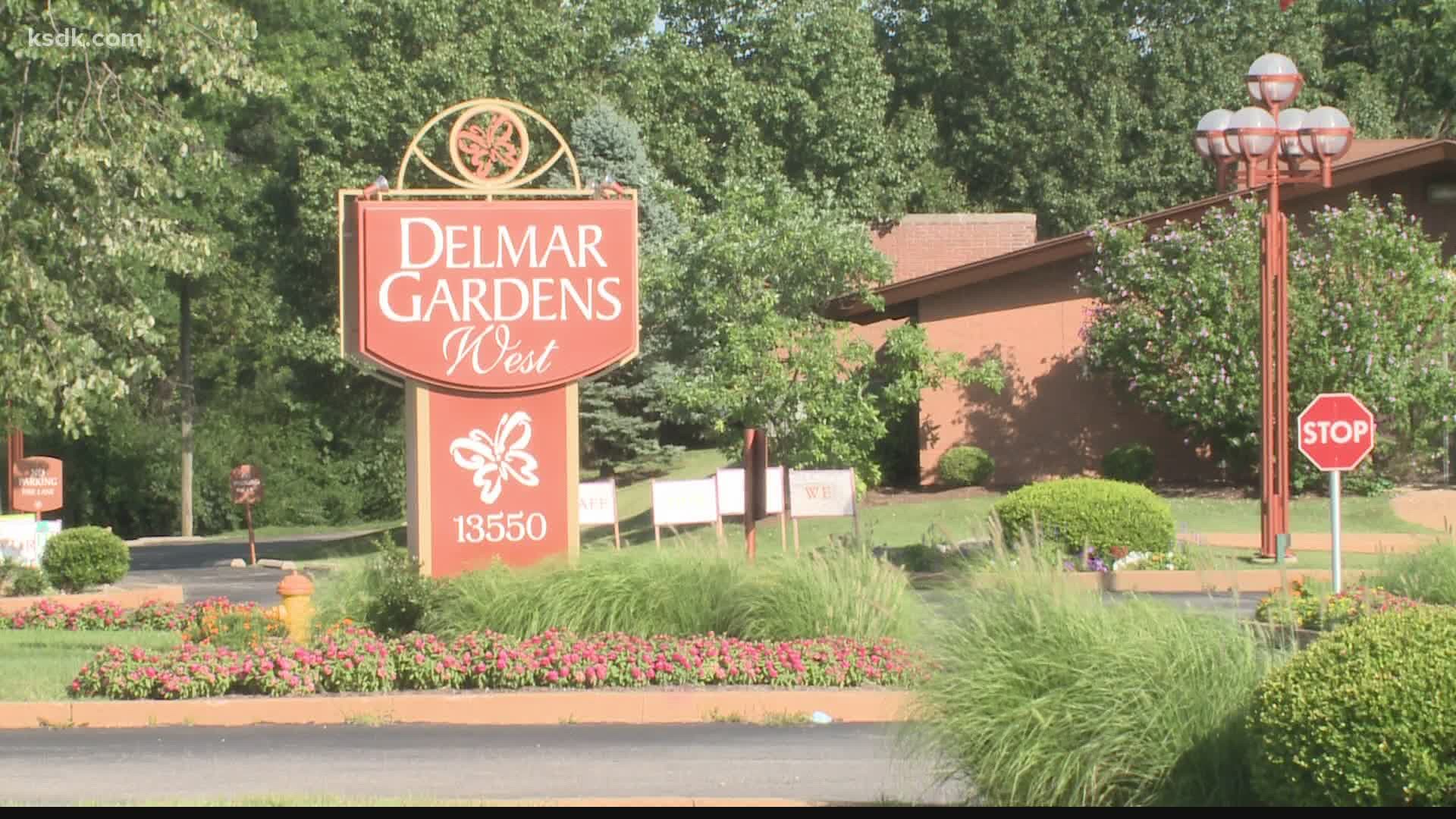 Delmar Gardens is now testing all of its staff and residents.