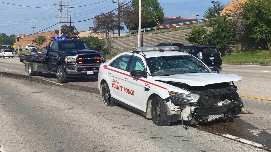 Growing concerns after crash involving St. Louis police car