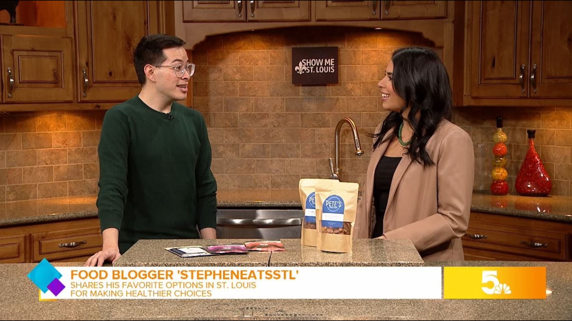 Local foodie, Stephen Deaderick, joined Dana DiPiazza Friday morning in the Show Me kitchen to share his top healthy eating options in the area.