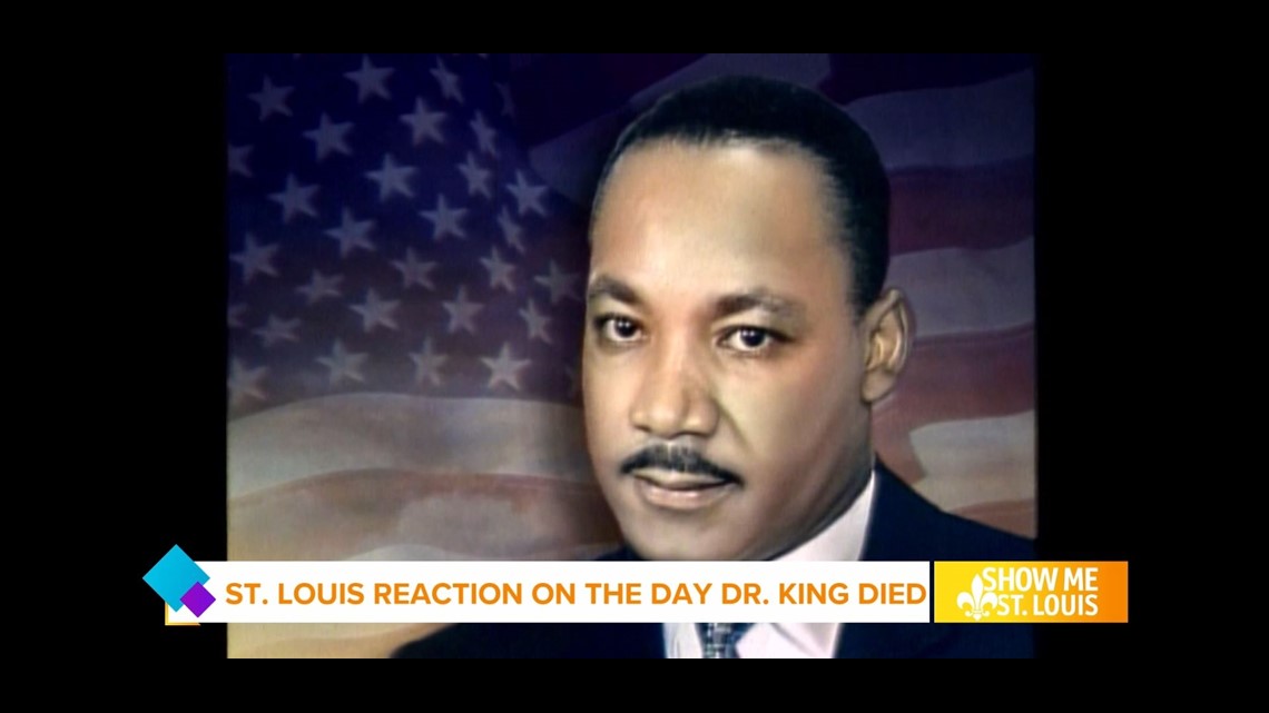 St. Louis reaction on the day Dr. Martin Luther King Jr. died