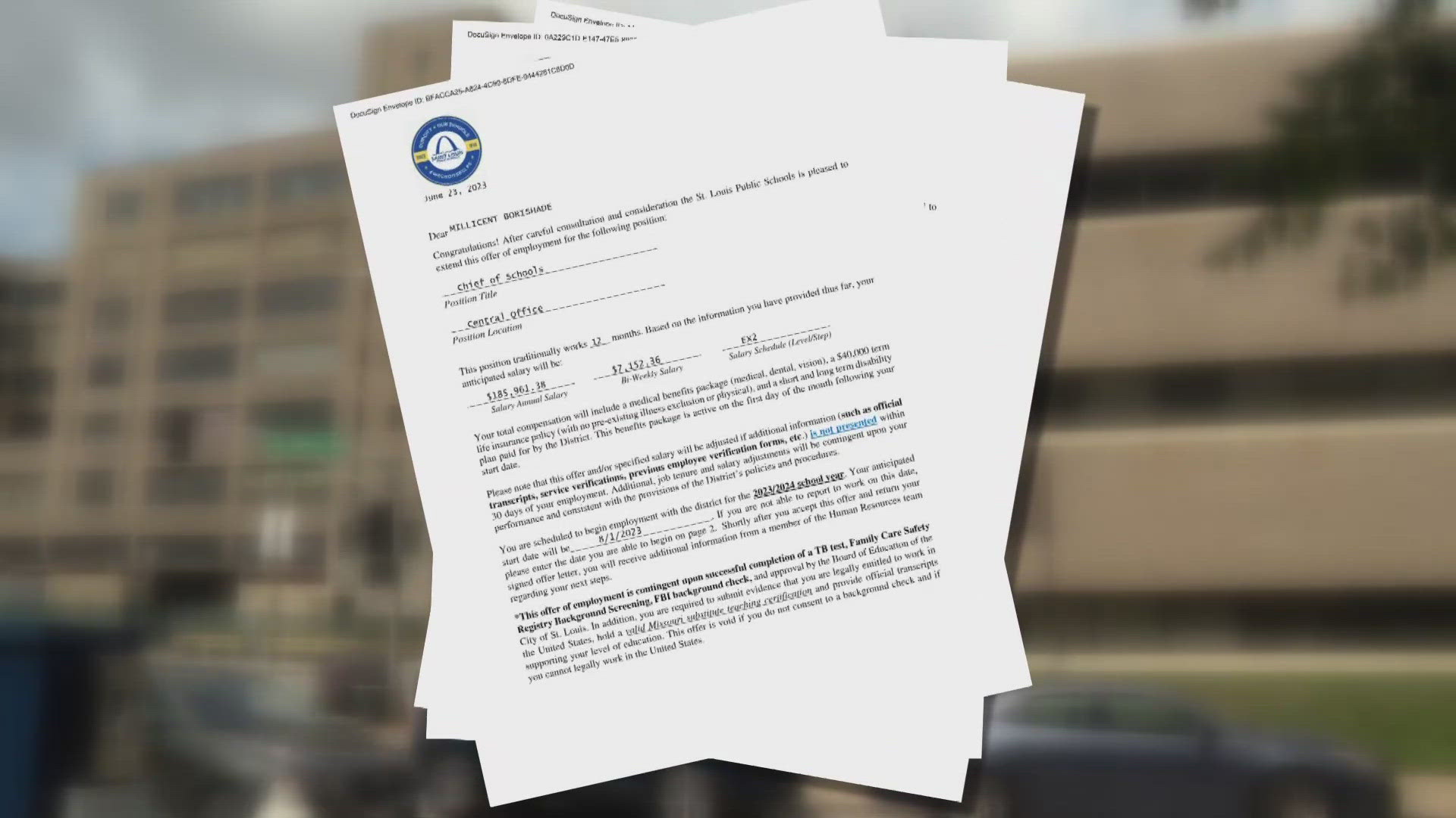 Tonight, 5 On Your Side is taking a closer look at the top dollar salaries offered to district-level employees at St. Louis Public Schools.