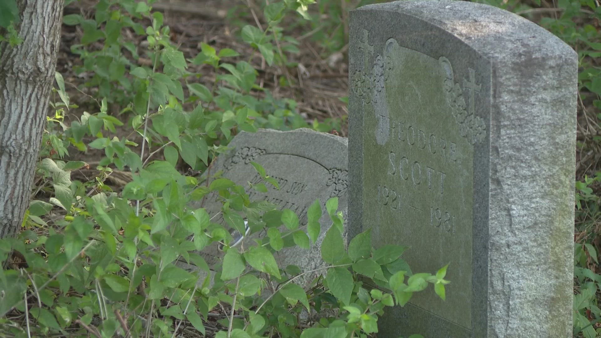 It's very frustrating and it hurts. I just wan to find my grandmother's headstone," Sharon Webb said.