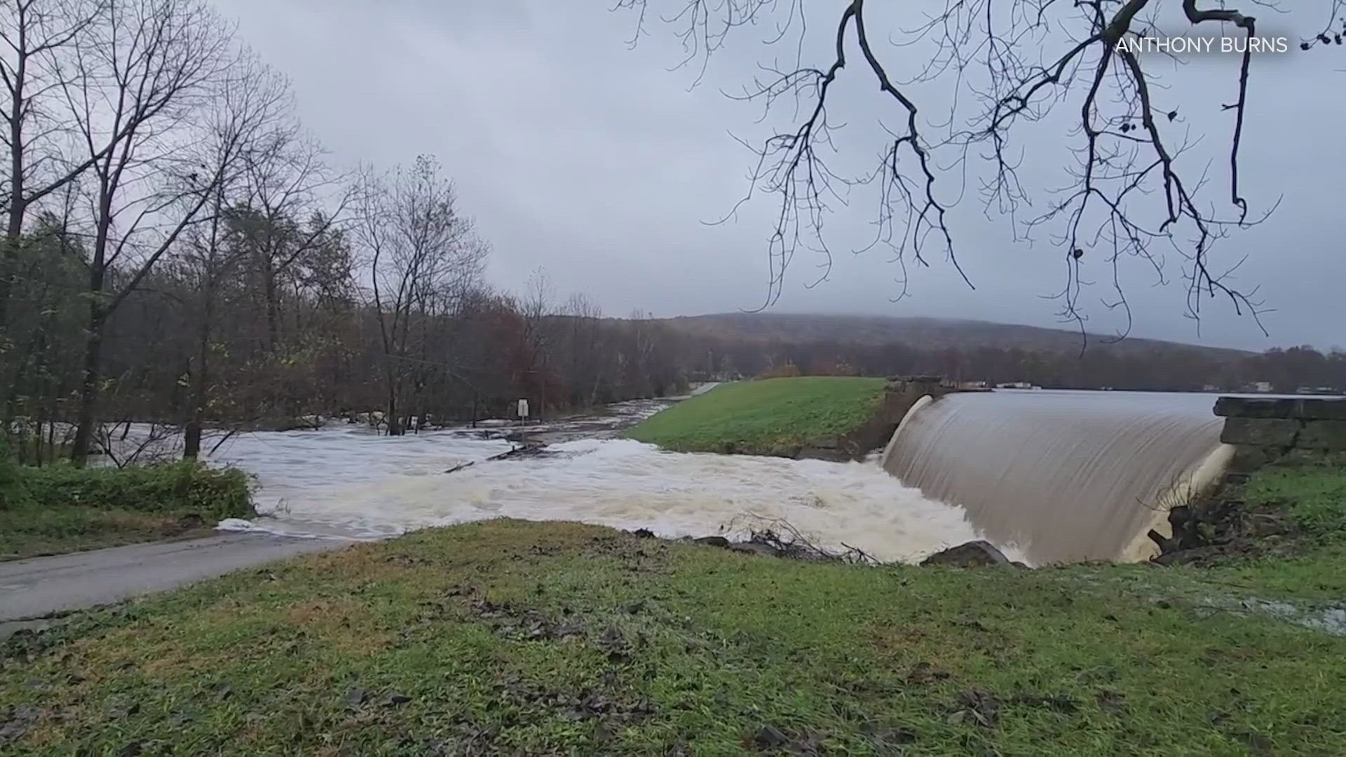 Bismarck firefighters are working to get people out of their homes as flood levels rise.