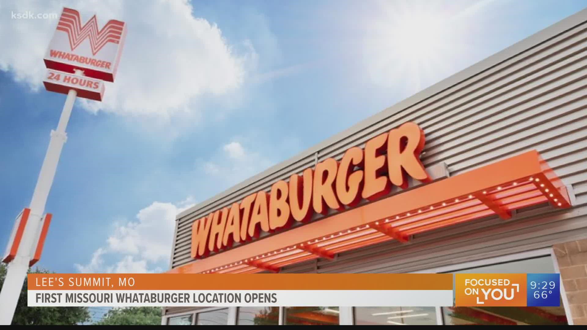 The first of what is planned to be several Kansas City-area Whataburger locations opened Monday in Lee's Summit, Missouri. Which burger joint do you want in STL?